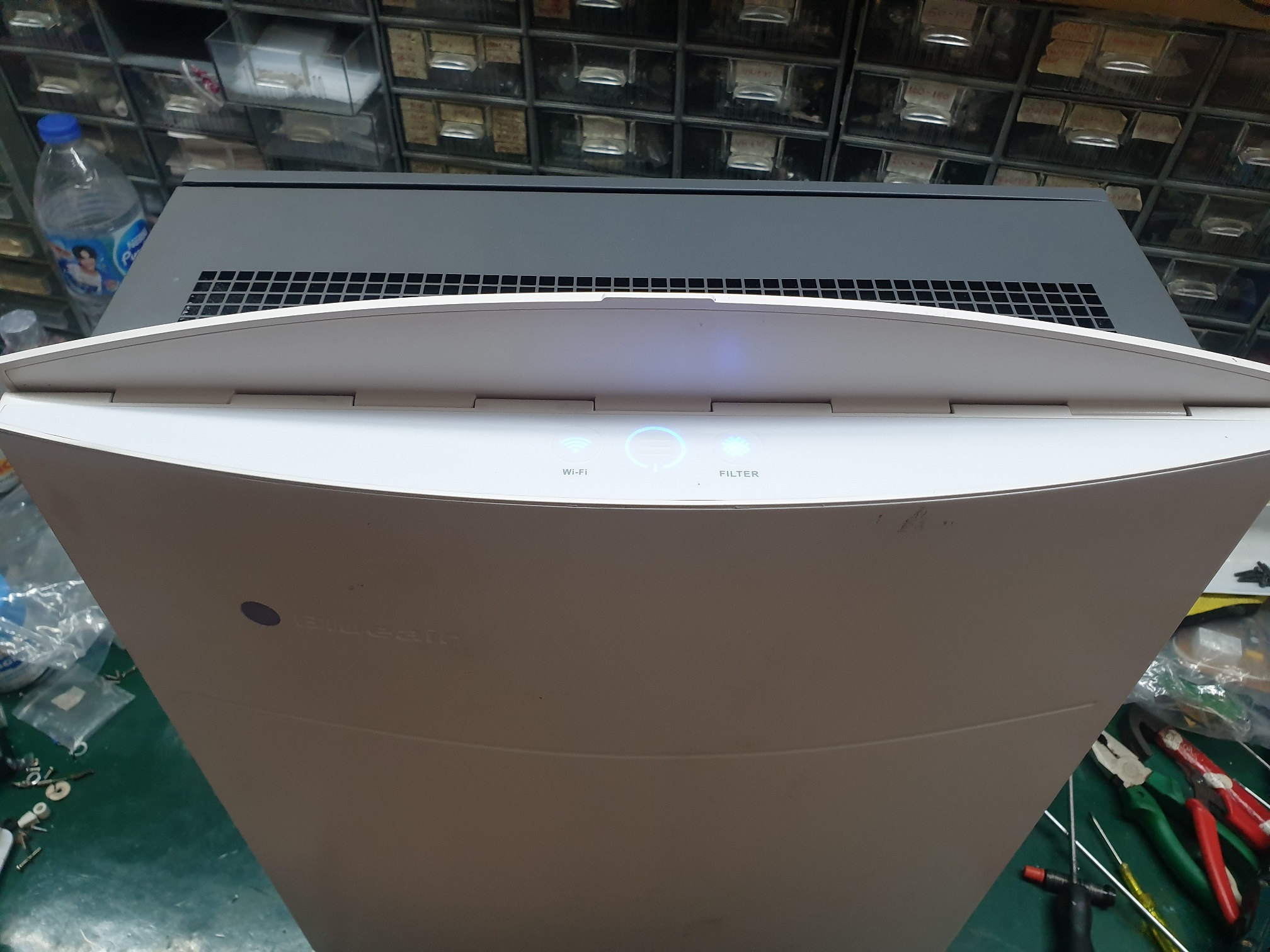 ซ่อมเครื่องฟอกอากาศ ยี่ห้อ BLUEAIR รุ่น BLUEAIR_205 อาการเครื่องไม่ทำงาน