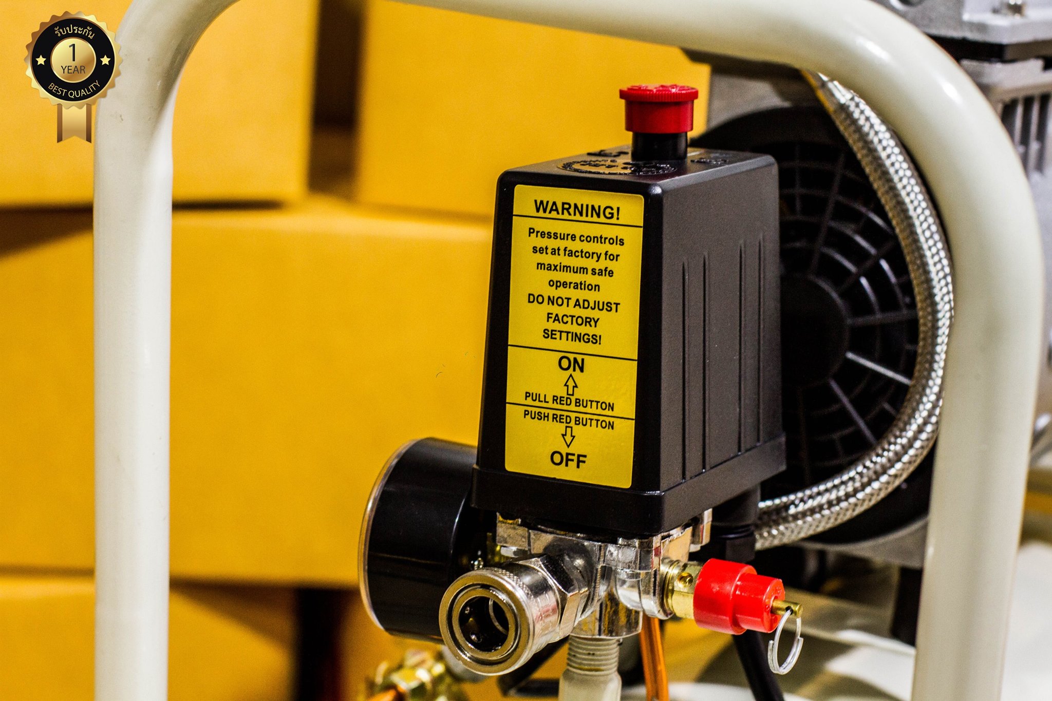 BERALA ปั้มลมระบบ OIL FREE 30ลิตร