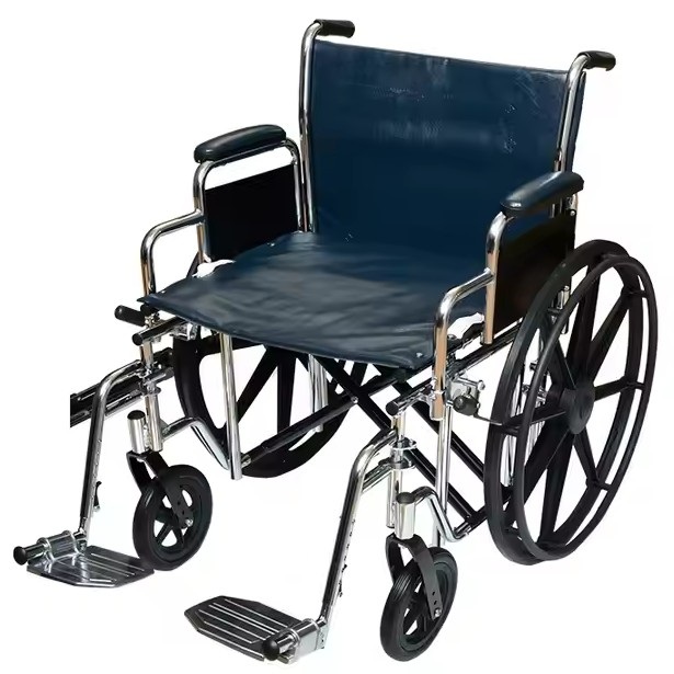 รถเข็นผู้ป่วย JUMAO Wheelchair รุ่น W50 (กว้างพิเศษสำหรับคนตัวใหญ่)