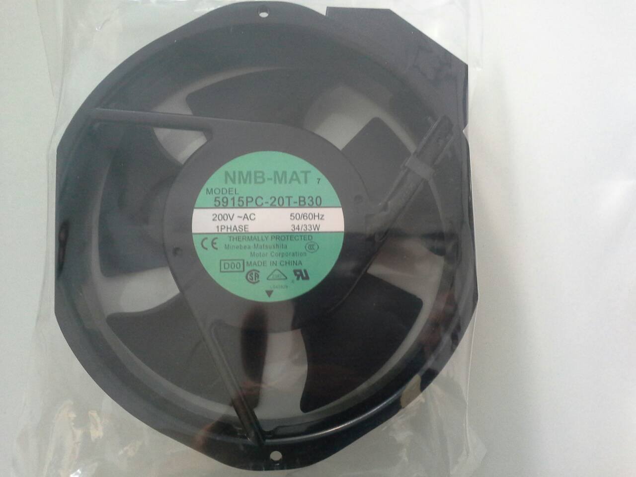 พัดลม NMB 5915PC-23T-B30 230VAC