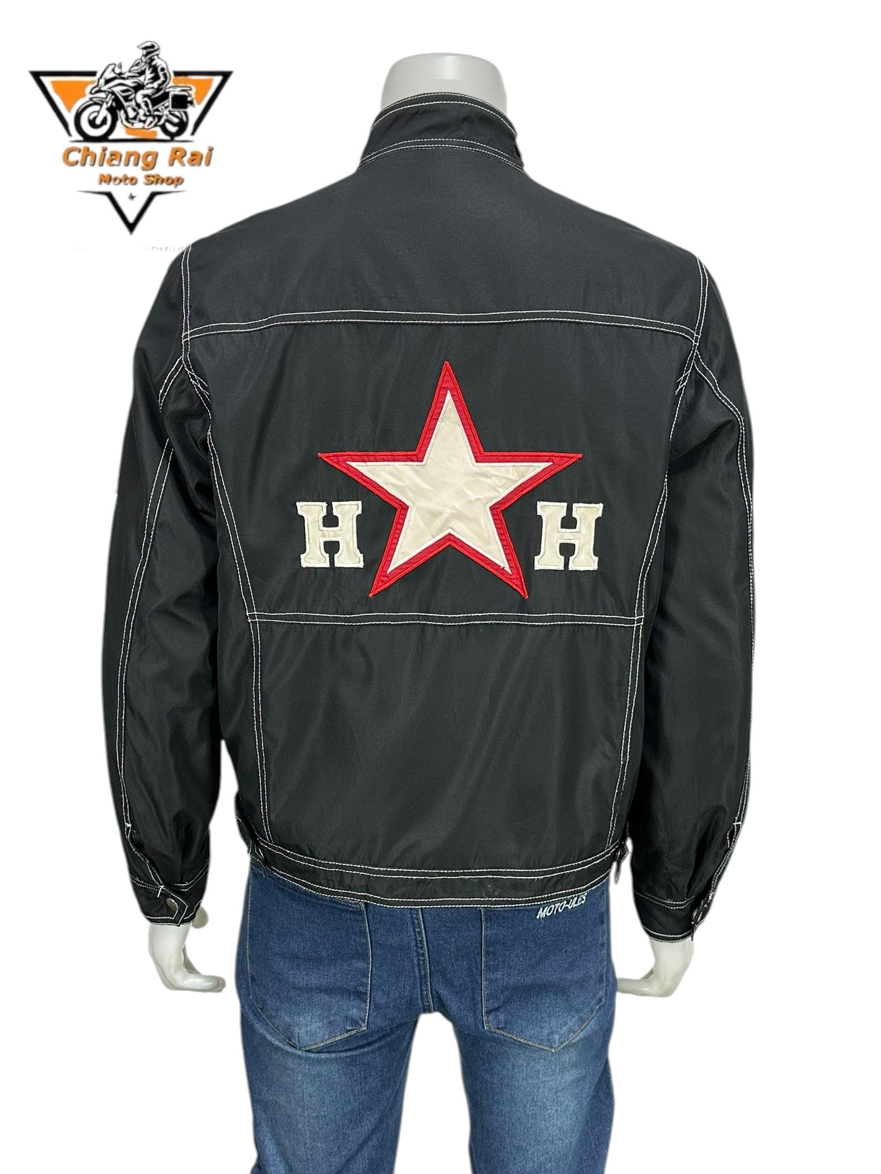 เสื้อขี่มอเตอร์ไซด์( มือสอง) RCSA 928 : อก 46" ยาว 24" (L) **ENOS**