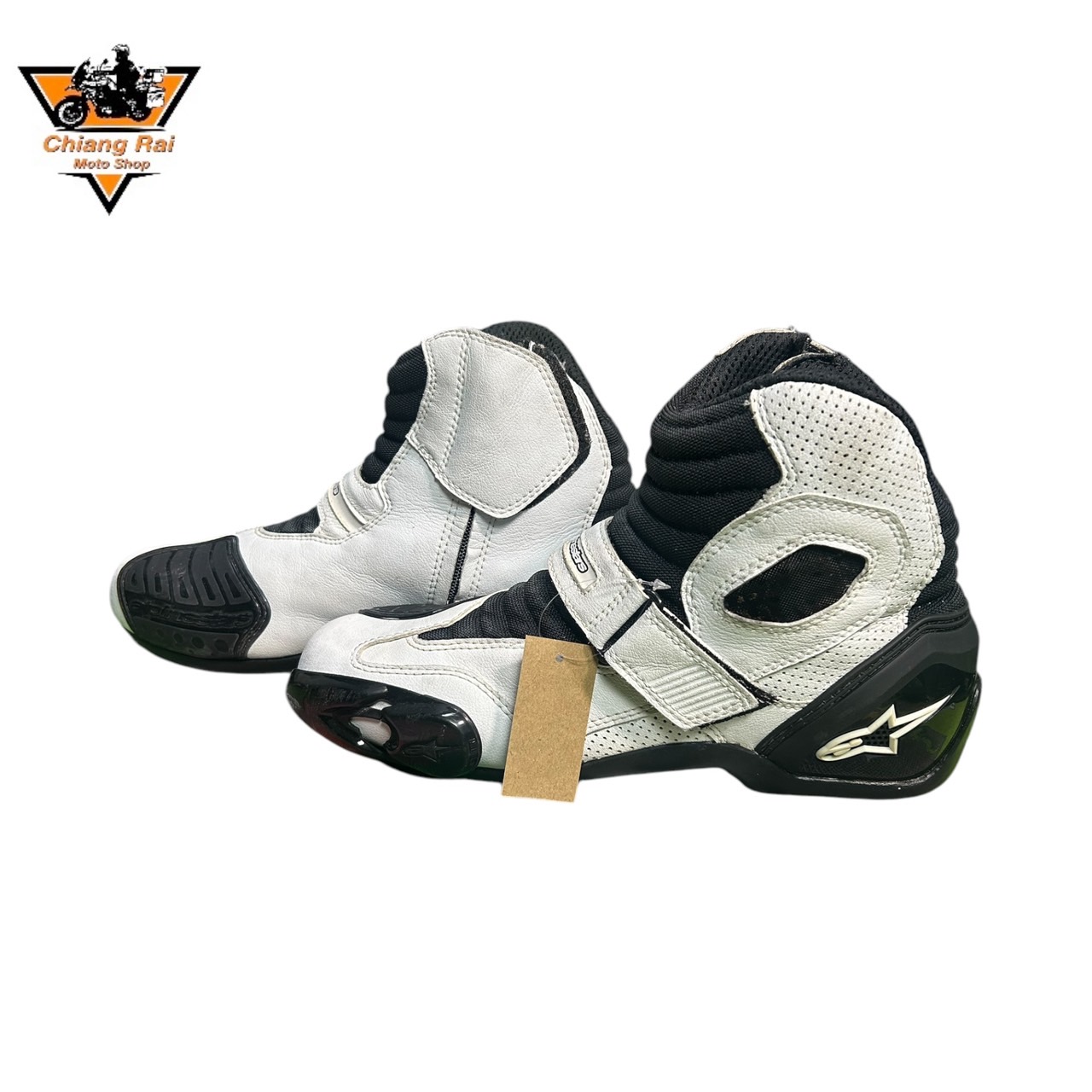 รองเท้าขี่มอเตอร์ไซด์( มือสอง) RCBS-1009 Size ขนาดจากป้าย 44:EUR / 10:UK / 28:Cm.(Alpinestars)