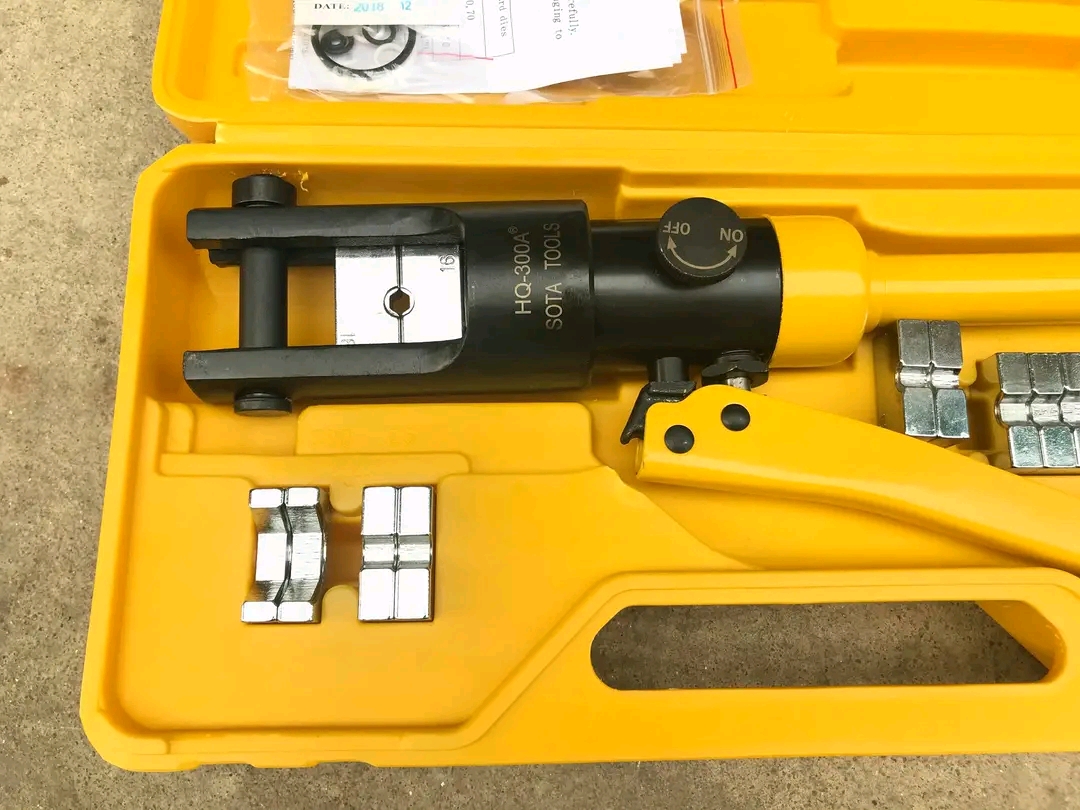 คีมย้ำหางปลาไฮดรอลิก YQK-300 งานหัวเหล็ก สามารถย้ำหางปลาได้ตั้งแต่เบอร์ 10-300 sqmm ตัวเดียวจบ