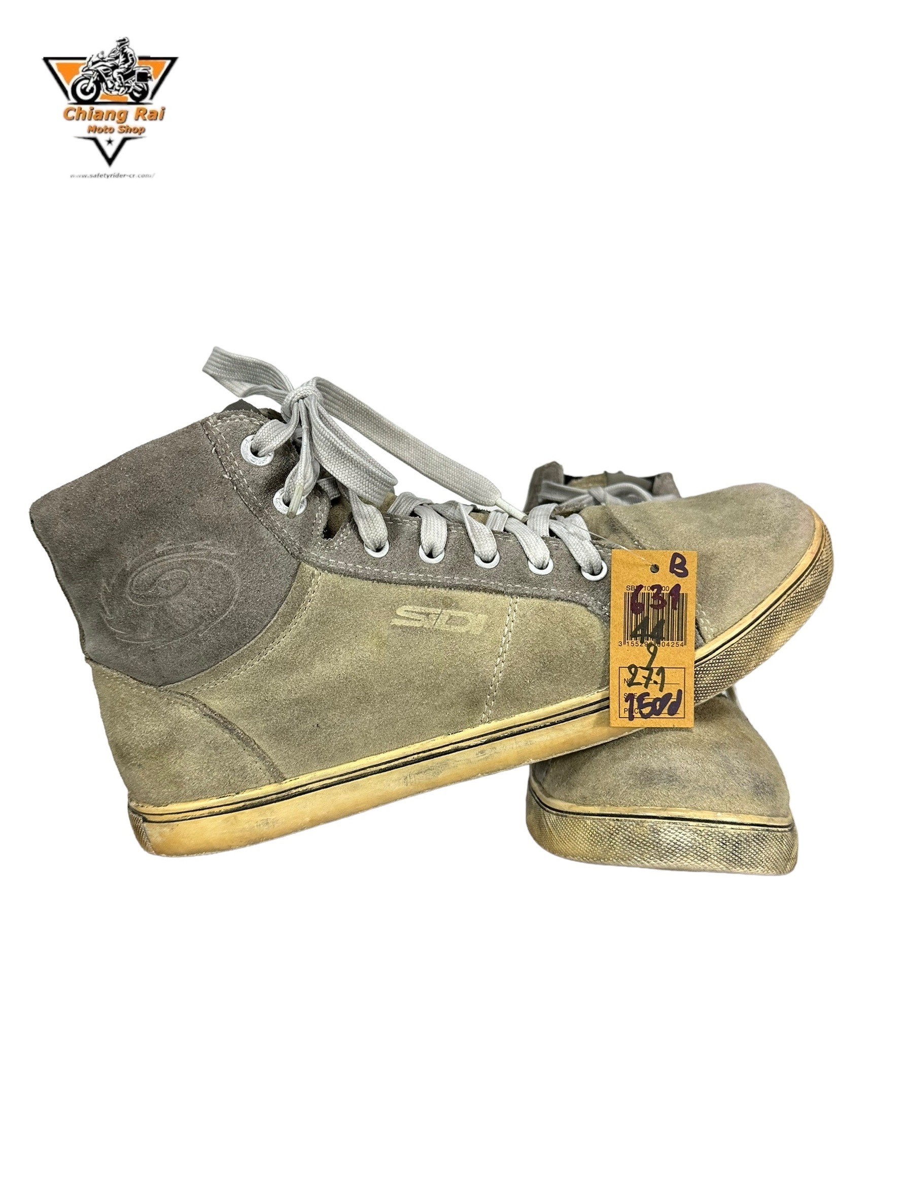 รองเท้าขี่มอเตอร์ไซด์( มือสอง) RCBS-631 Size ขนาดจากป้าย 44:EUR / 9:UK / 27.1:Cm.(SiDi)