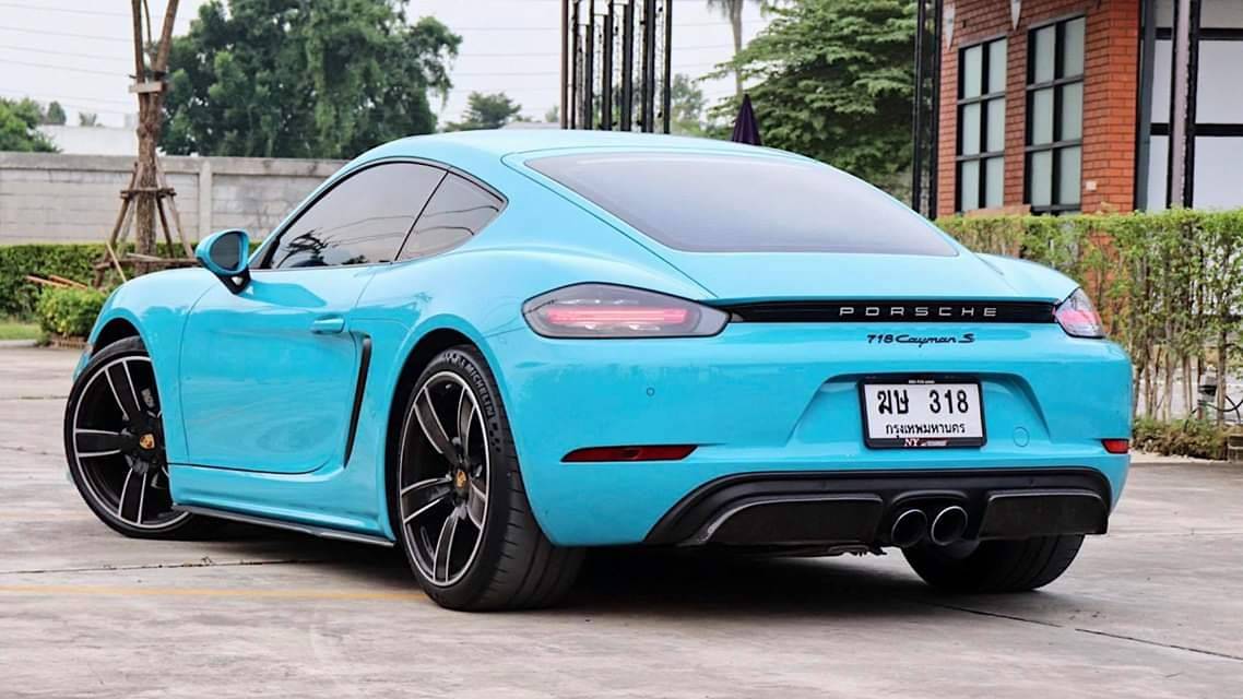 Porsche Cayman S 718 ปี 2017