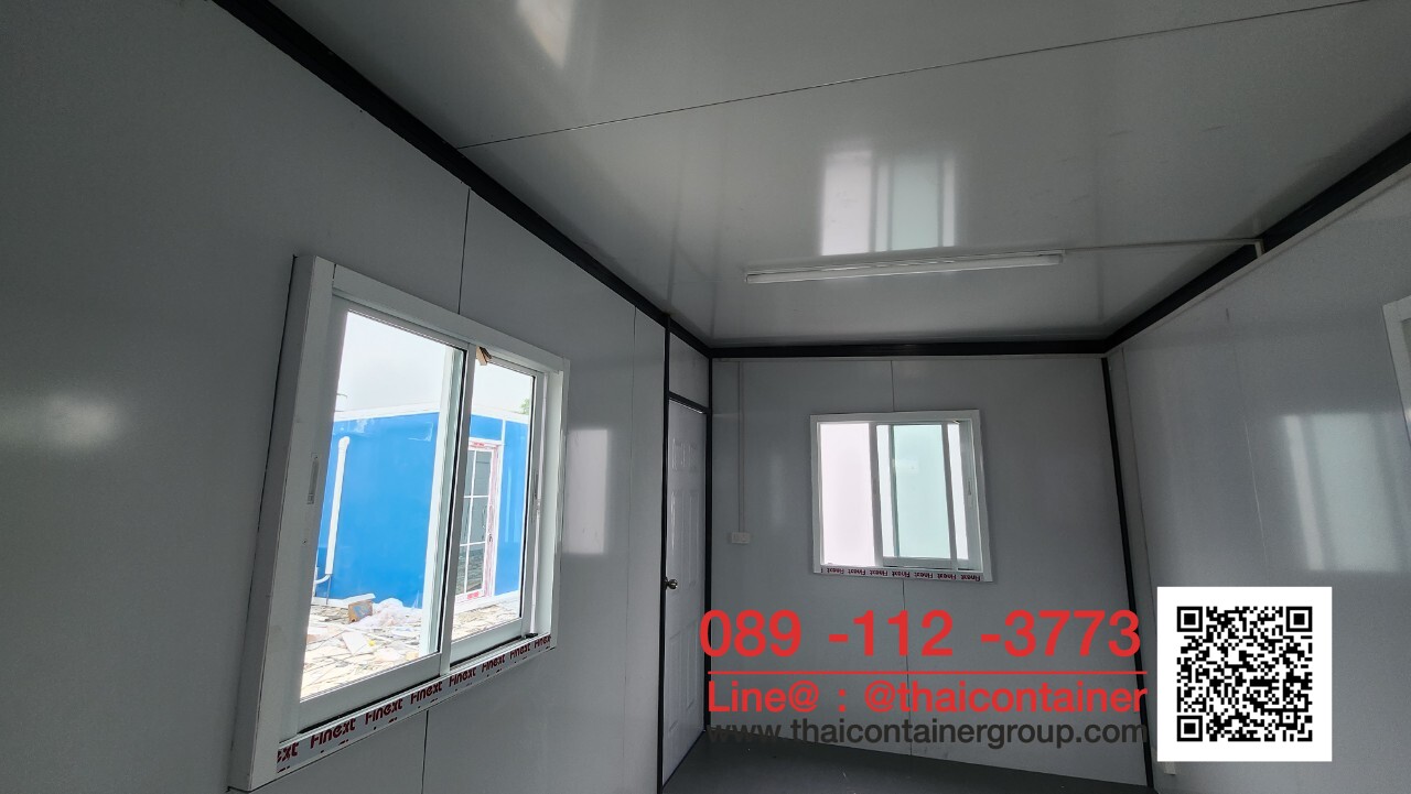 ป้อมส่งเอกสาร สำนักงานขนาด 3*4 ม. ตู้สำนักงาน