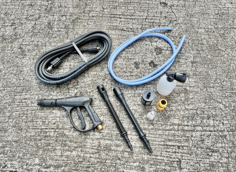 เครื่องอัดฉีดแรงดันสูง เครื่องฉีดน้ำปรับรอบได้ 20-400 บาร์ ยี่ห้อ Masaki