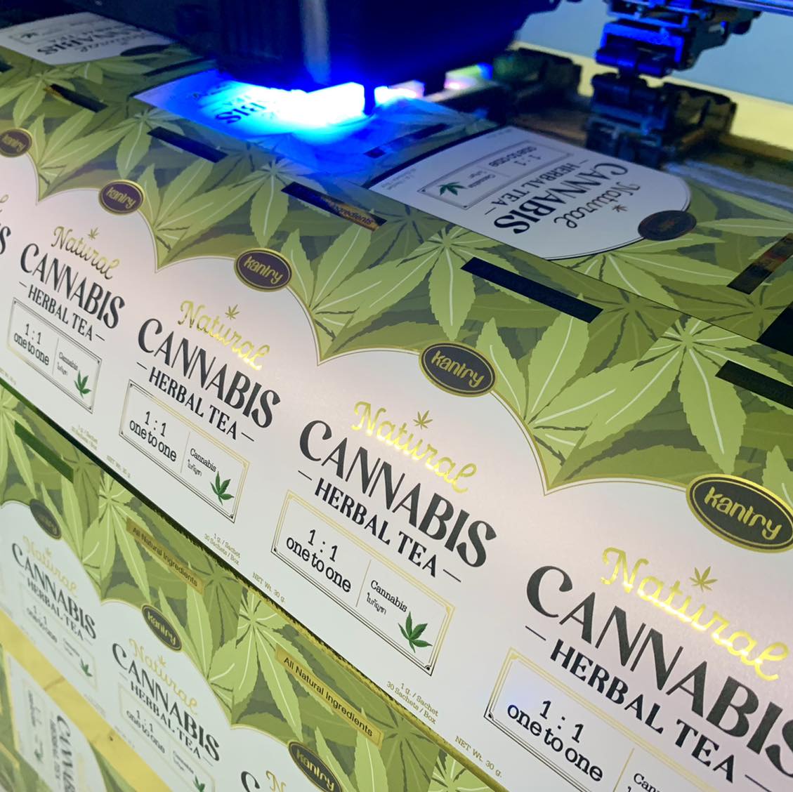 สติ๊กเกอร์ฉลากสินค้าฟรอยทอง ฟอยล์