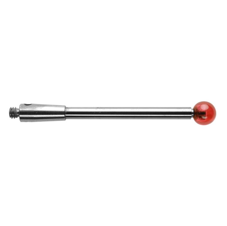 หัววัด CMM M2, Ruby ball 3 mm, EWL 27 mm, L 30 mm เสป็คเดียวกับ Renishaw code. A-5003-0040