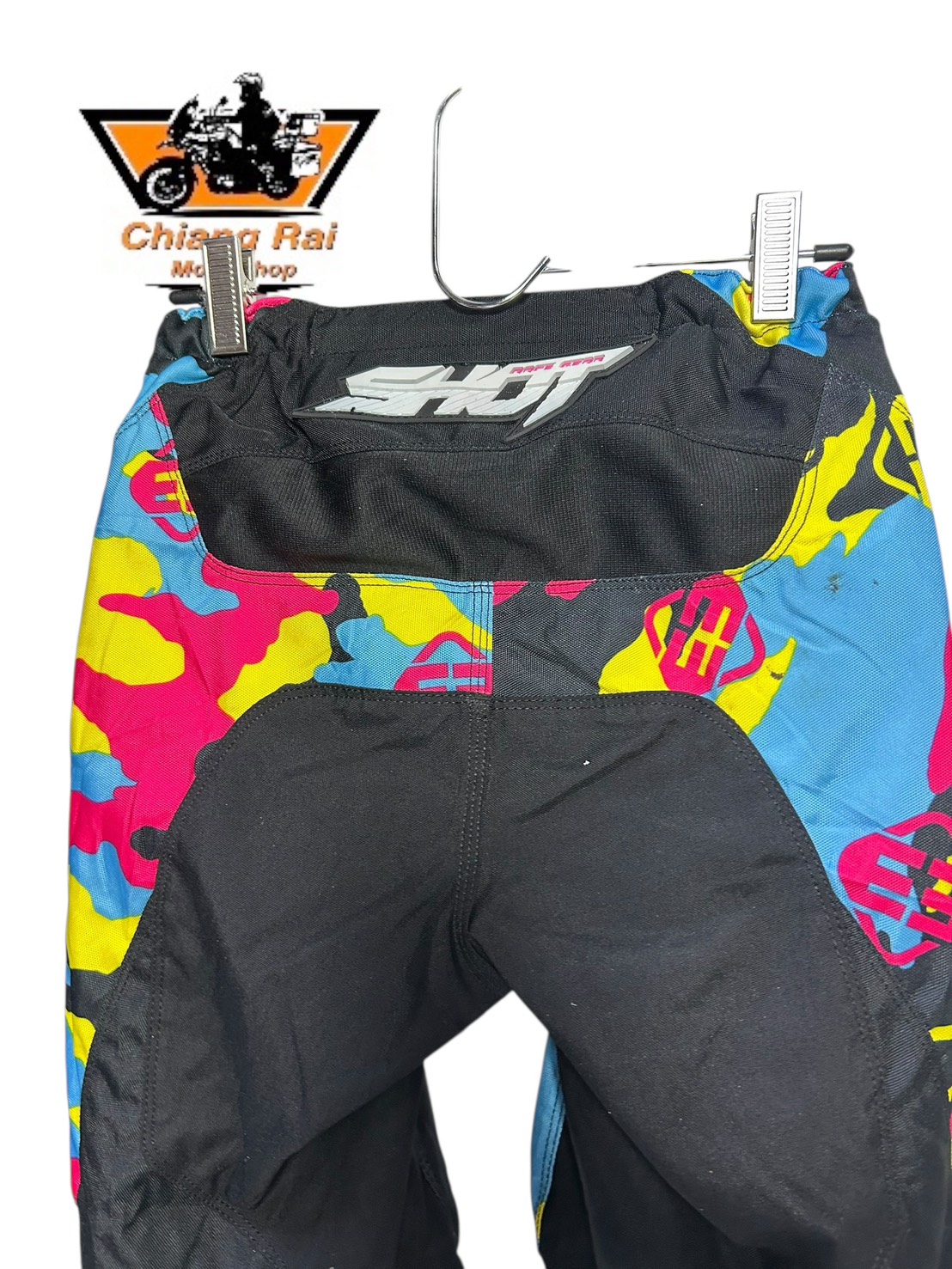 กางเกงขี่มอเตอร์ไซด์ ( มือสอง ) E&A 661: เอว 28" ยาว 26" **FREEGUNGEAR**