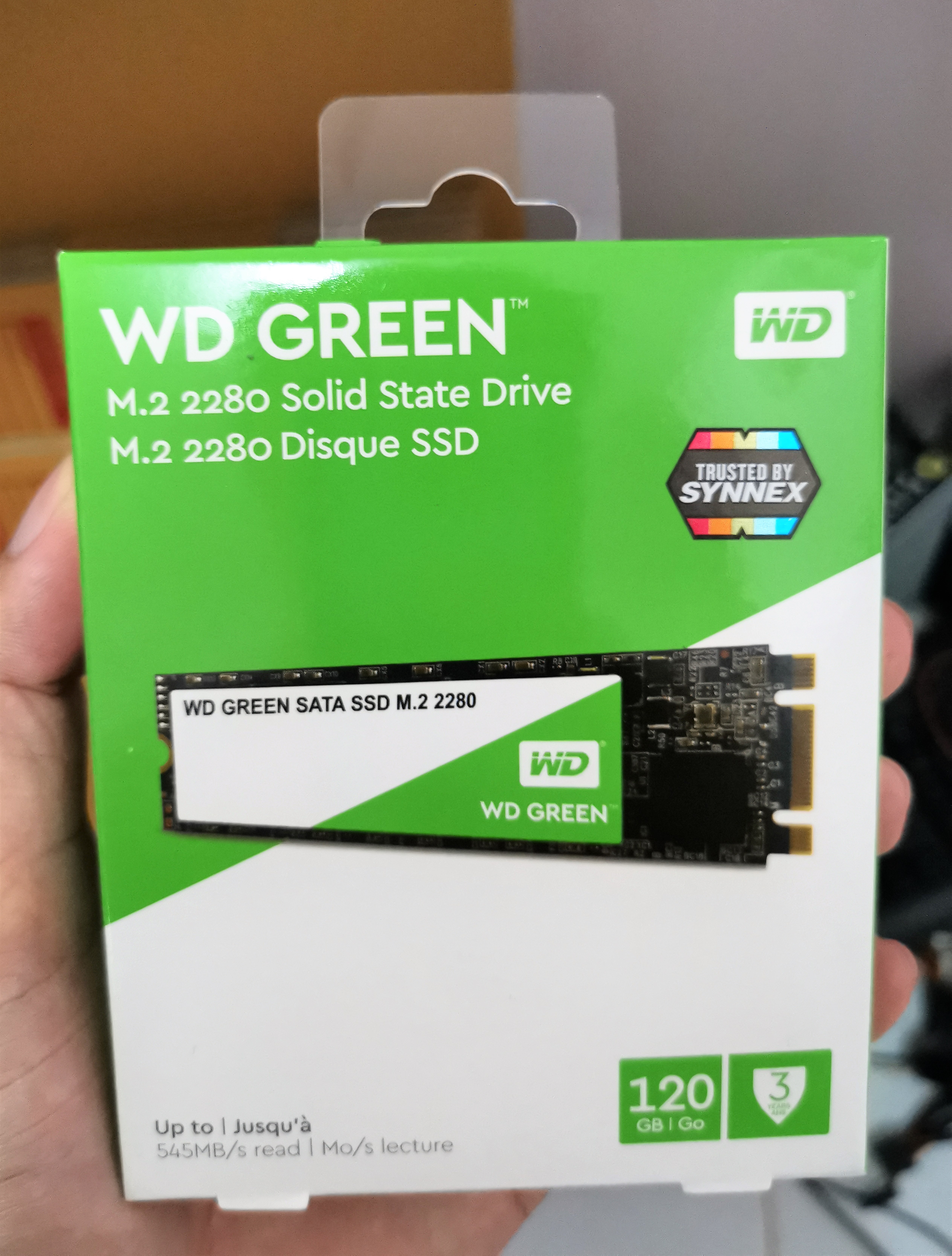 SSD M.2 WD Green 120G