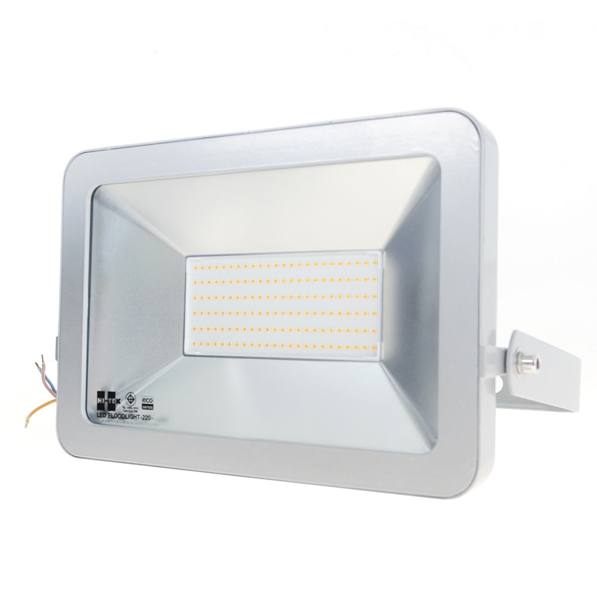 HI-TEK สปอร์ตไลท์ LED IP65 100 วัตต์ รุ่น SLIM (WARM WHITE)