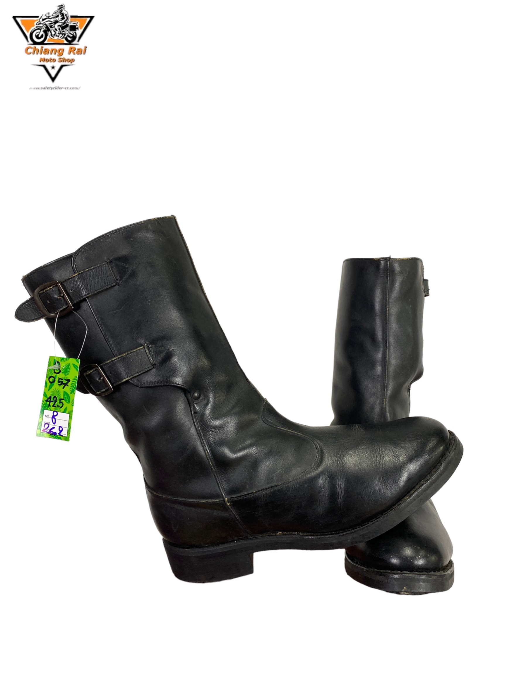 รองเท้าขี่มอเตอร์ไซด์( มือสอง) RCBS-058 Size ขนาดจากป้าย 38.5:EUR / 5.5:UK / 23.7:Cm.(MAXITRED)