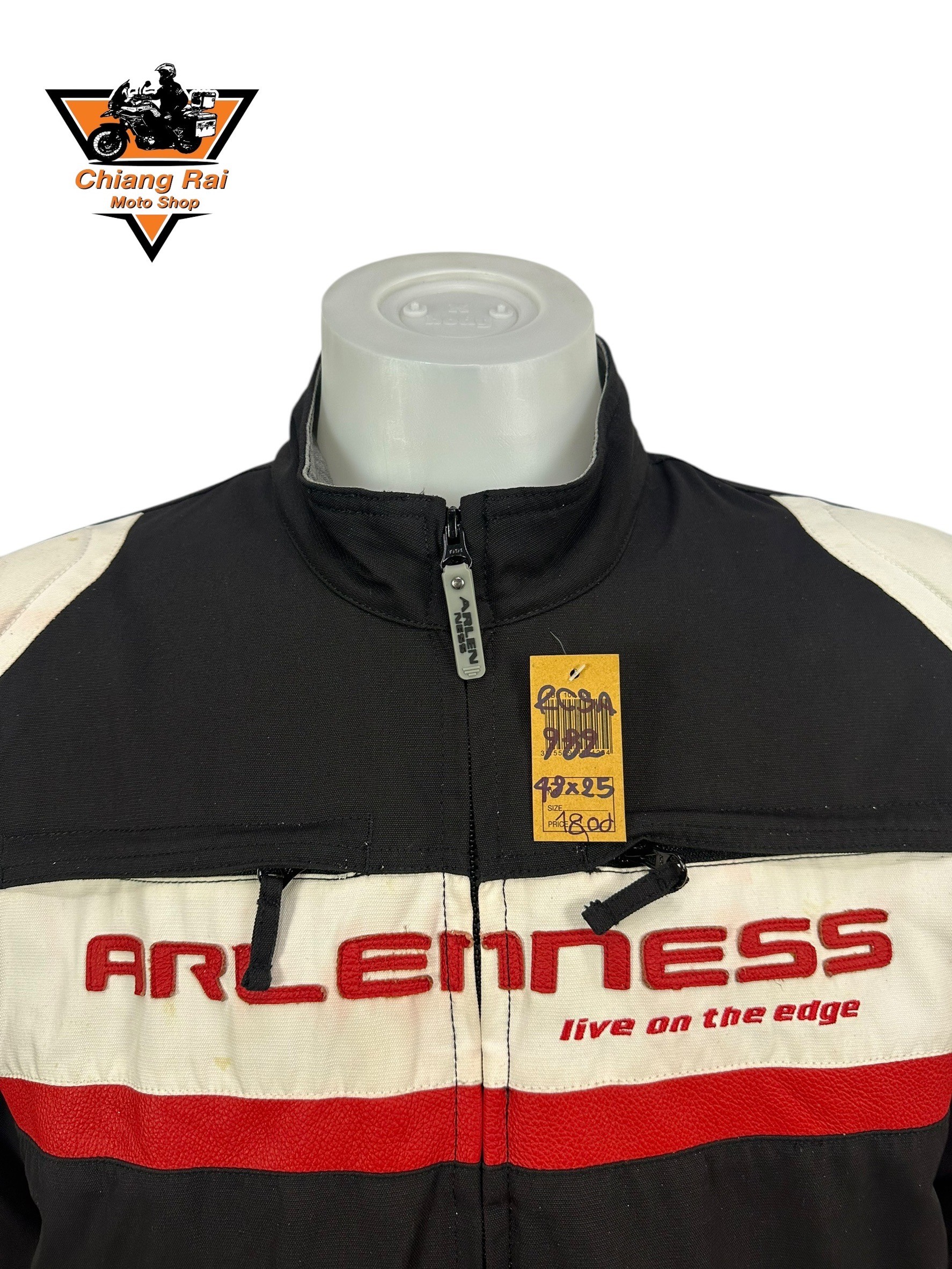 เสื้อขี่มอเตอร์ไซด์( มือสอง) RCSA 982 : อก 48" ยาว 25" (L) **Arlenness**