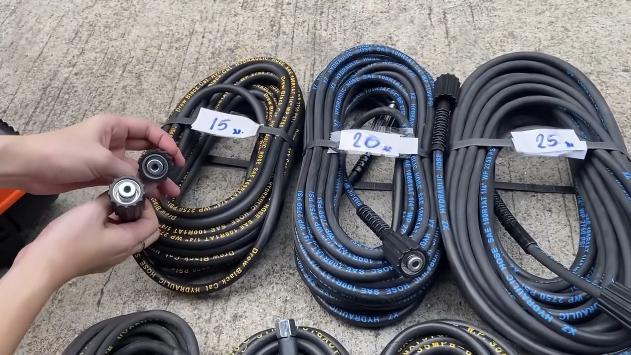 สายอัดฉีด มีหลายขนาด