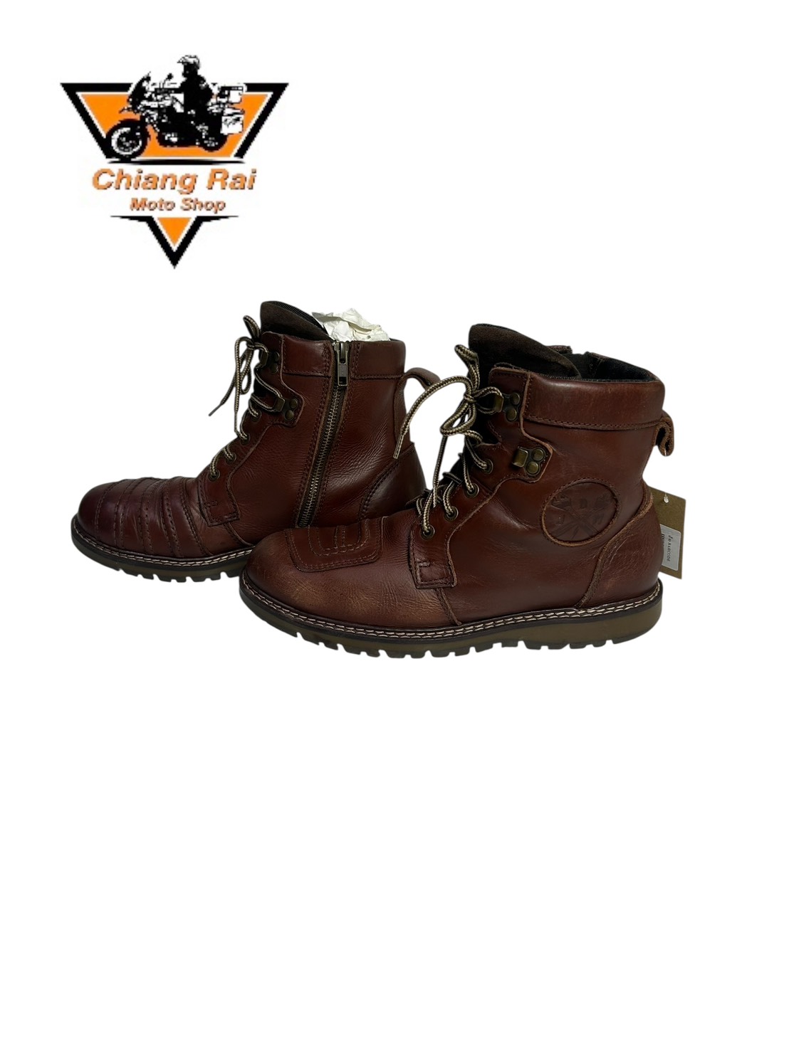 รองเท้าขี่มอเตอร์ไซด์( มือสอง) RCBT-117 Size ขนาดจากป้าย 42:EUR / 8:UK / 26.5:Cm.(JDM)