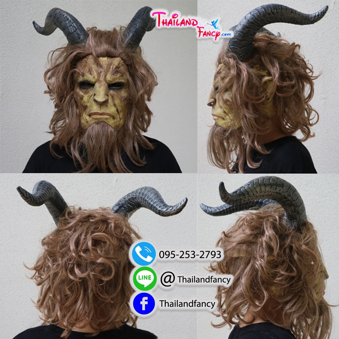 ชุดเช่าแฟนซีผู้ชาย เจ้าชายอสูรผู้ใหญ่ Beauty and The Beast Costume ชุดเจ้าชายเทพนิยาย ชุดเจ้าชายดิสนีย์ ชุดคอสเพลย์ การ์ตูนผู้ชายเจ้าชายอสูรพร้อมหน้ากากเขา