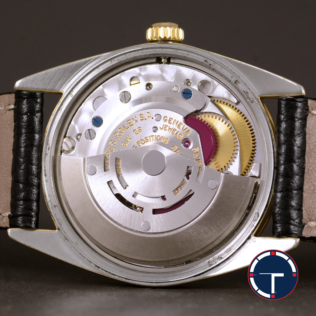 Rolex Date Ref.1550 Gold Capped หน้าปัดสีทอง ตัวเรือนทองหุ้ม นาฬิกาปี1979 Automatic ขนาด 34 mm