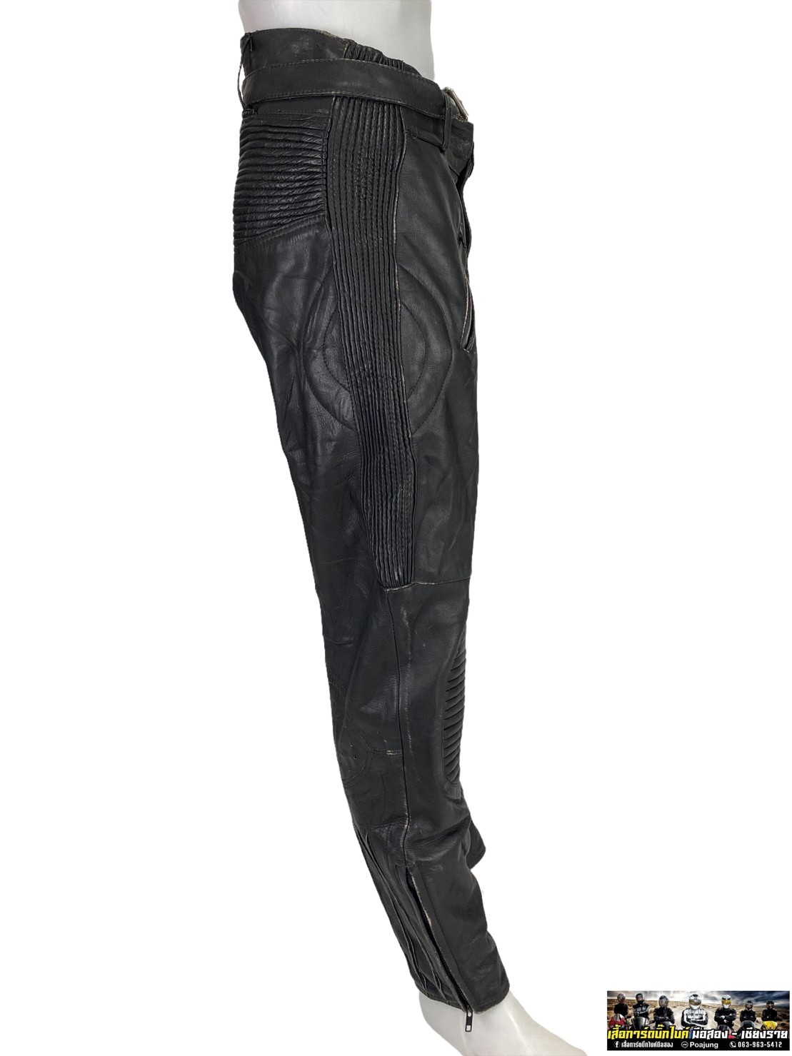 กางเกงขี่มอเตอร์ไซด์ ( มือสอง ) RCTS 012 : เอว 34" ยาว 27" BUFFALO