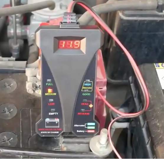 เครื่องตรวจเช็คสภาพแบตเตอรี่ และไดชาร์จ