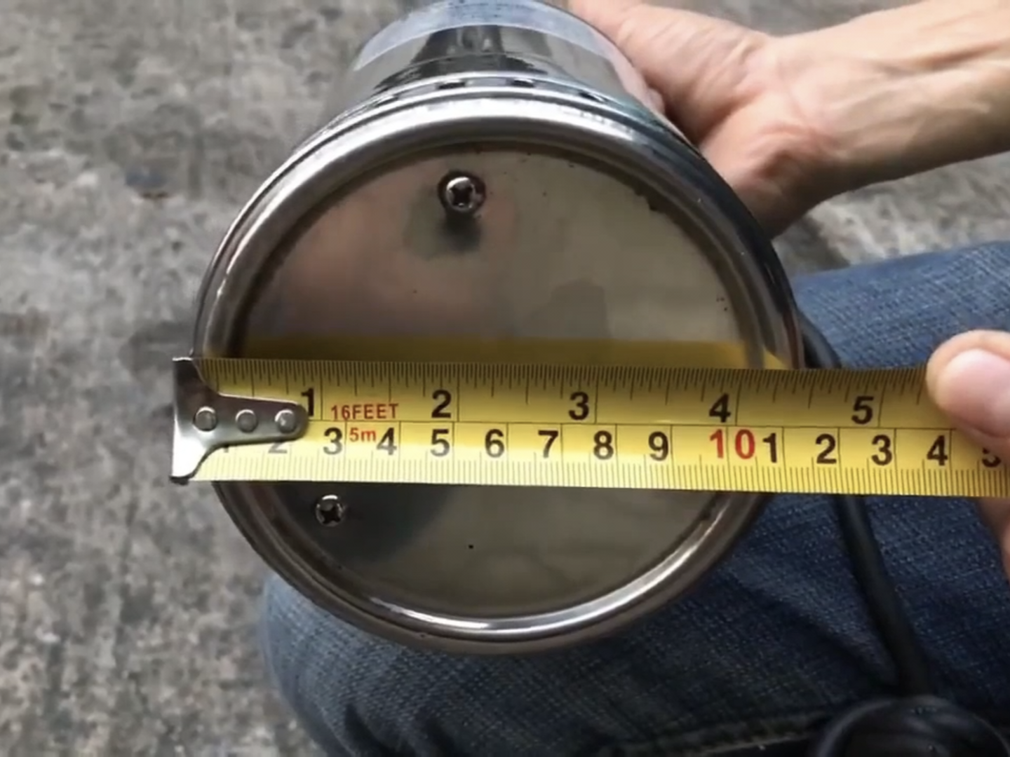 ไดโว่ ดูดน้ำ ดูดส้วม ยี่ห้อ Tayo ขนาด 1 นิ้ว ตัวเล็ก เส้นผ่าศูรย์กลางตัวปั๊ม 4.5 นิ้