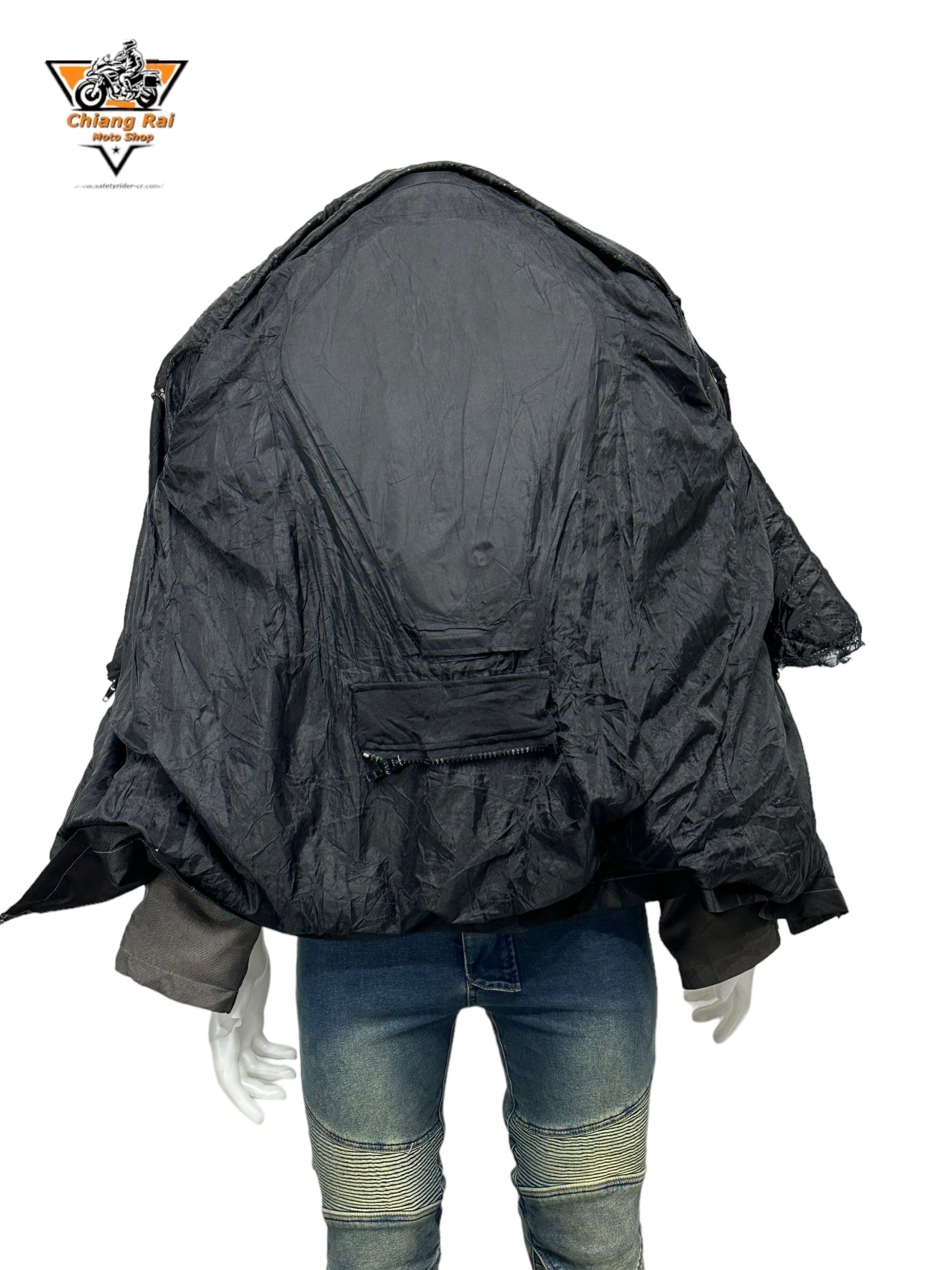 เสื้อขี่มอเตอร์ไซด์( มือสอง) RCTA 553: อก 48" ยาว 30" (L) **TRISPEED**