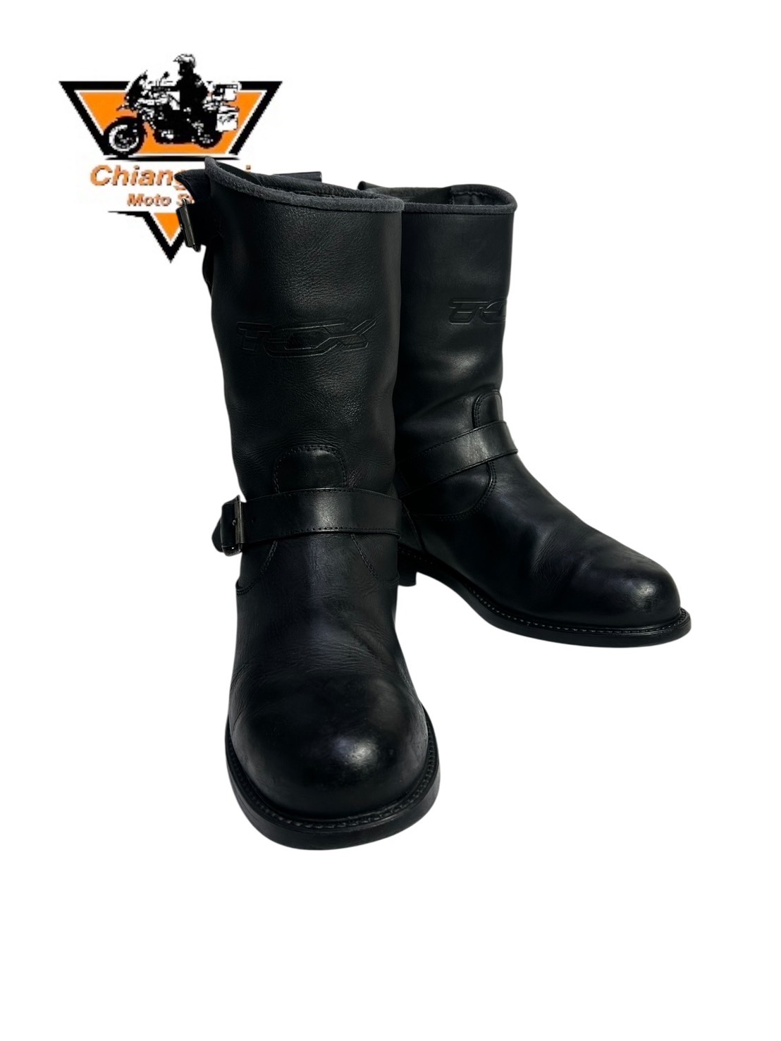 รองเท้าขี่มอเตอร์ไซด์( มือสอง) RCBT-083 Size ขนาดจากป้าย 42:EUR / 8:UK / 26.5:Cm.(TCX)