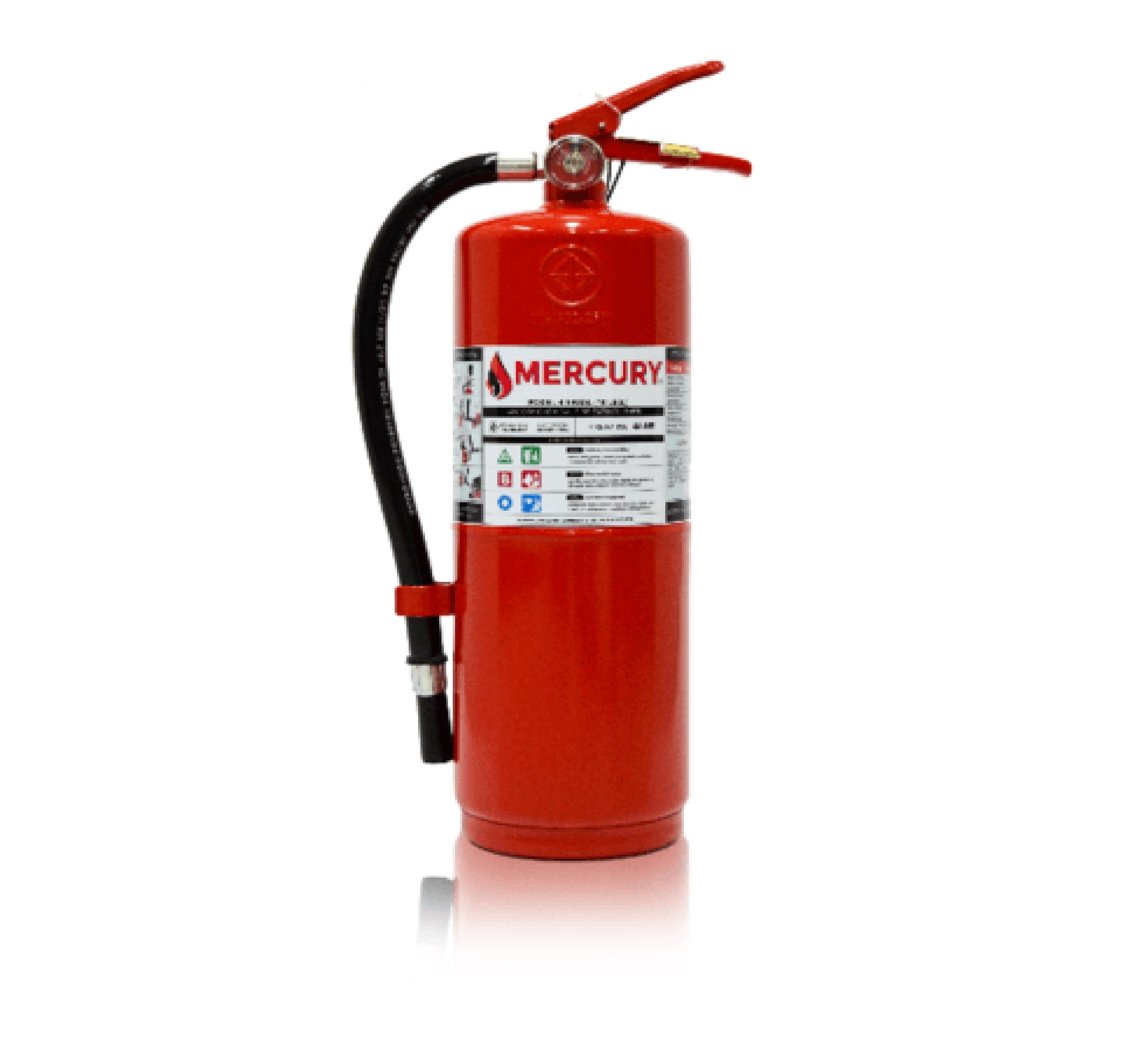 เครื่องดับเพลิงชนิดผงเคมีแห้ง ขนาด 10LB 4A10B MERCURY
