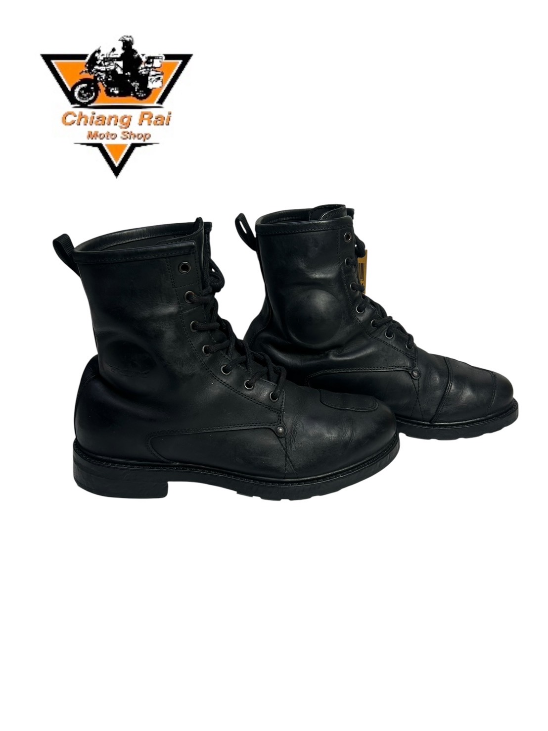 รองเท้าขี่มอเตอร์ไซด์( มือสอง) RCBT-066 Size ขนาดจากป้าย 42:EUR / 8:UK / 26.5:Cm.(TCX)