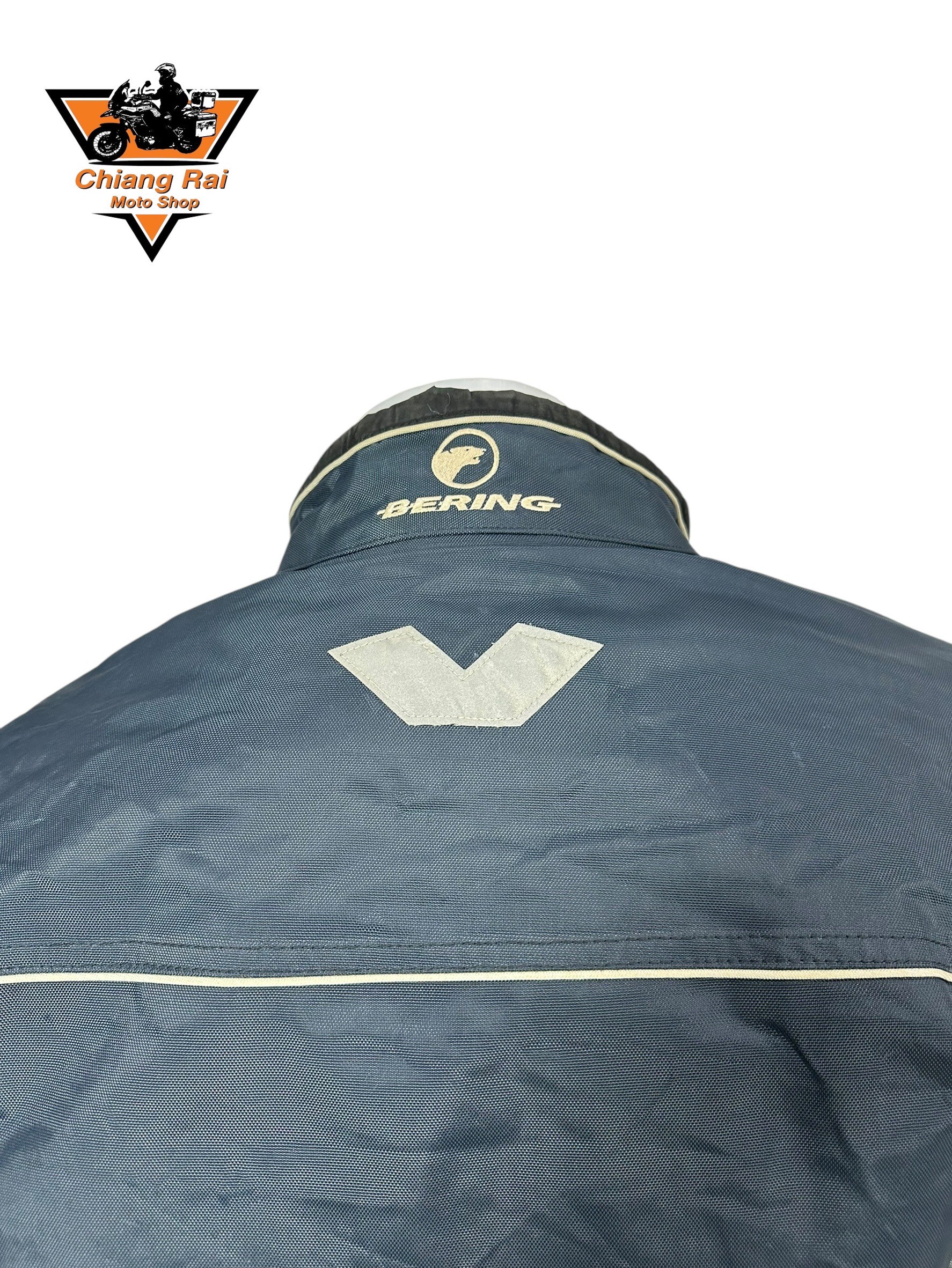 เสื้อขี่มอเตอร์ไซด์( มือสอง) CRSB 007 : อก 44" ยาว 23" (M) **BERING**