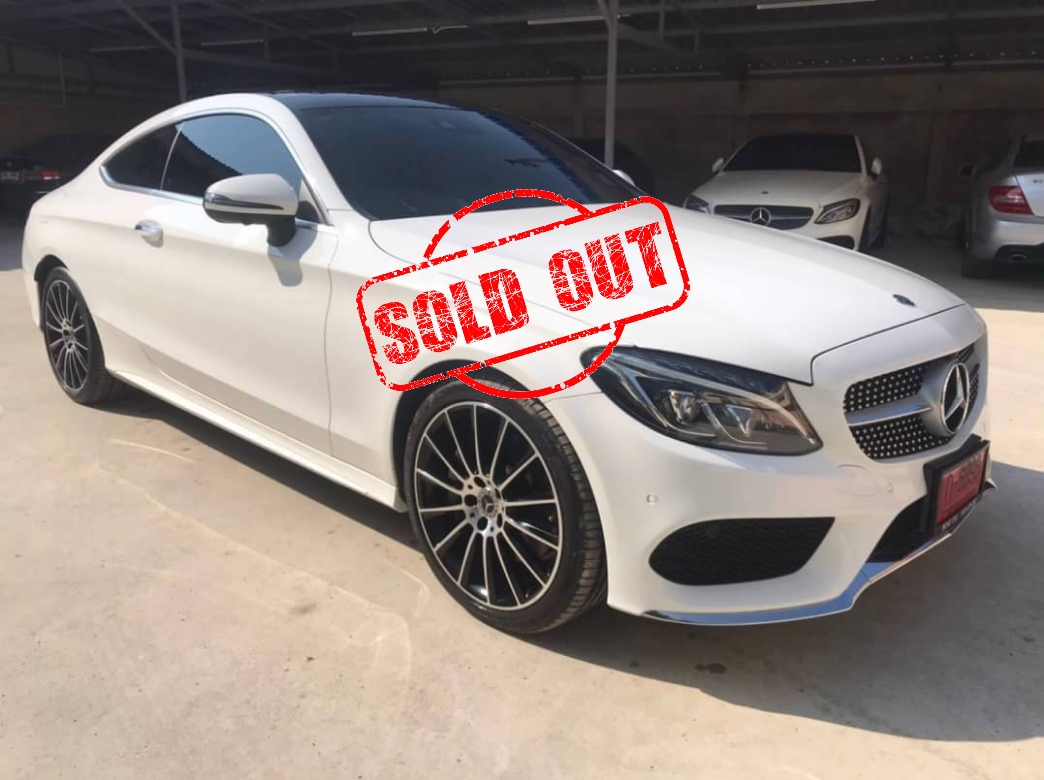Mercedes Benz C250 coupe AMG ท้อปสุด ปลายปี2017🔖Sold Out🔖