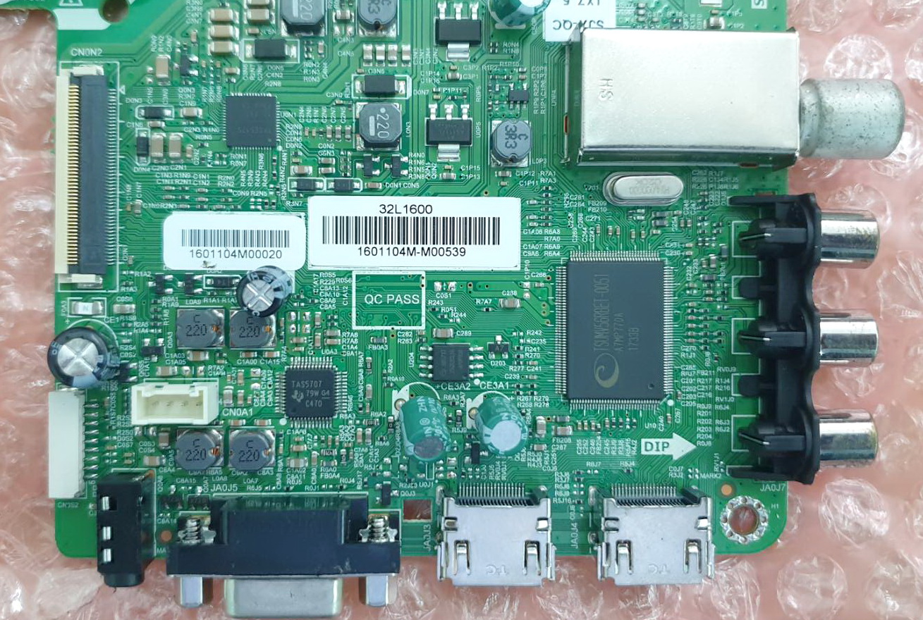 75043191 เมนบอร์ดใหม่ รุ่น 32L1600,32L2600 พาร์ทบอร์ด5800-A5M54A-0P00 สายแพเล็ก