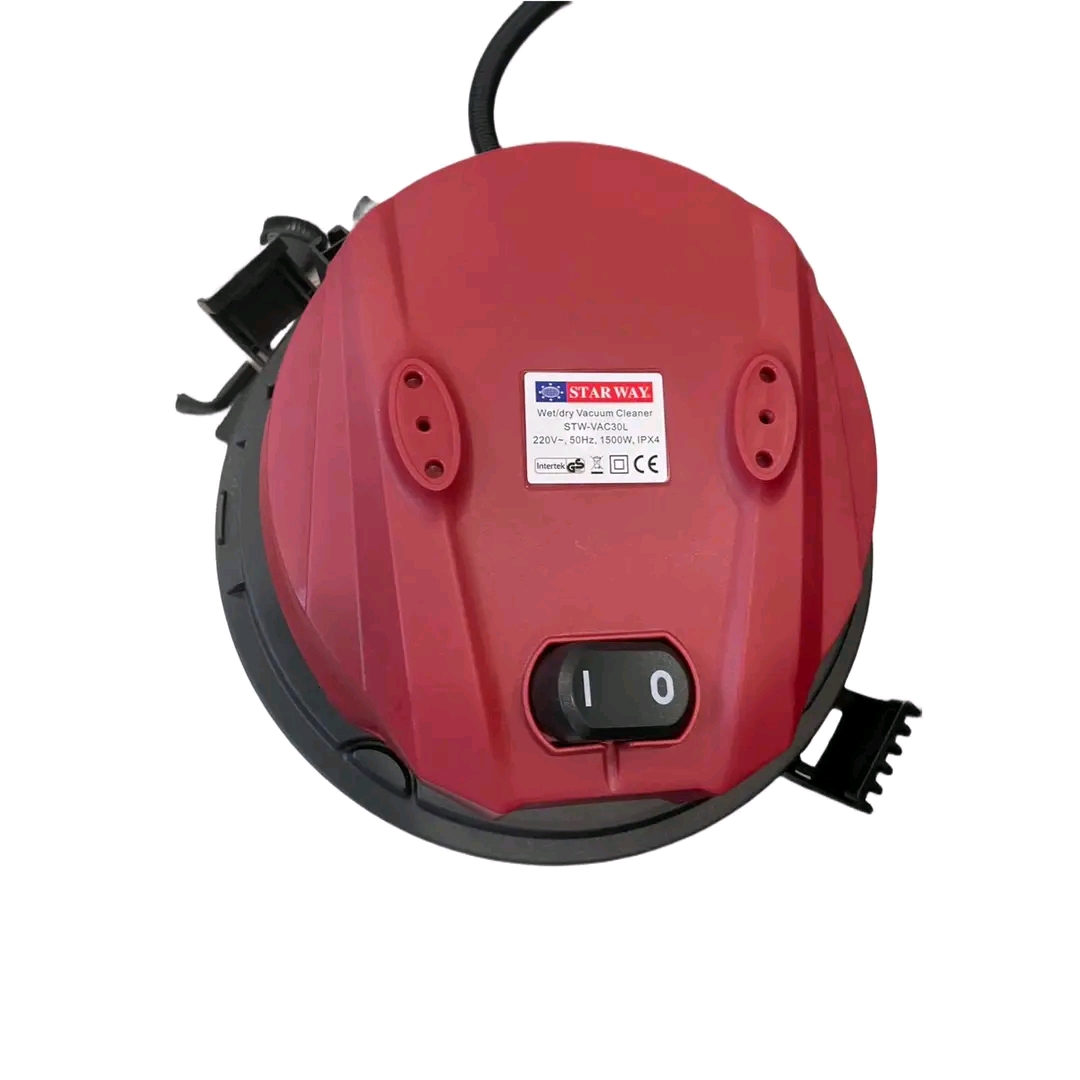 เครื่องดูดฝุ่น 30 ลิตร ยี่ห้อ STARWAY รุ่น STW-VAC30L ดูดเปียก ดูดแห้ง เป่าลม