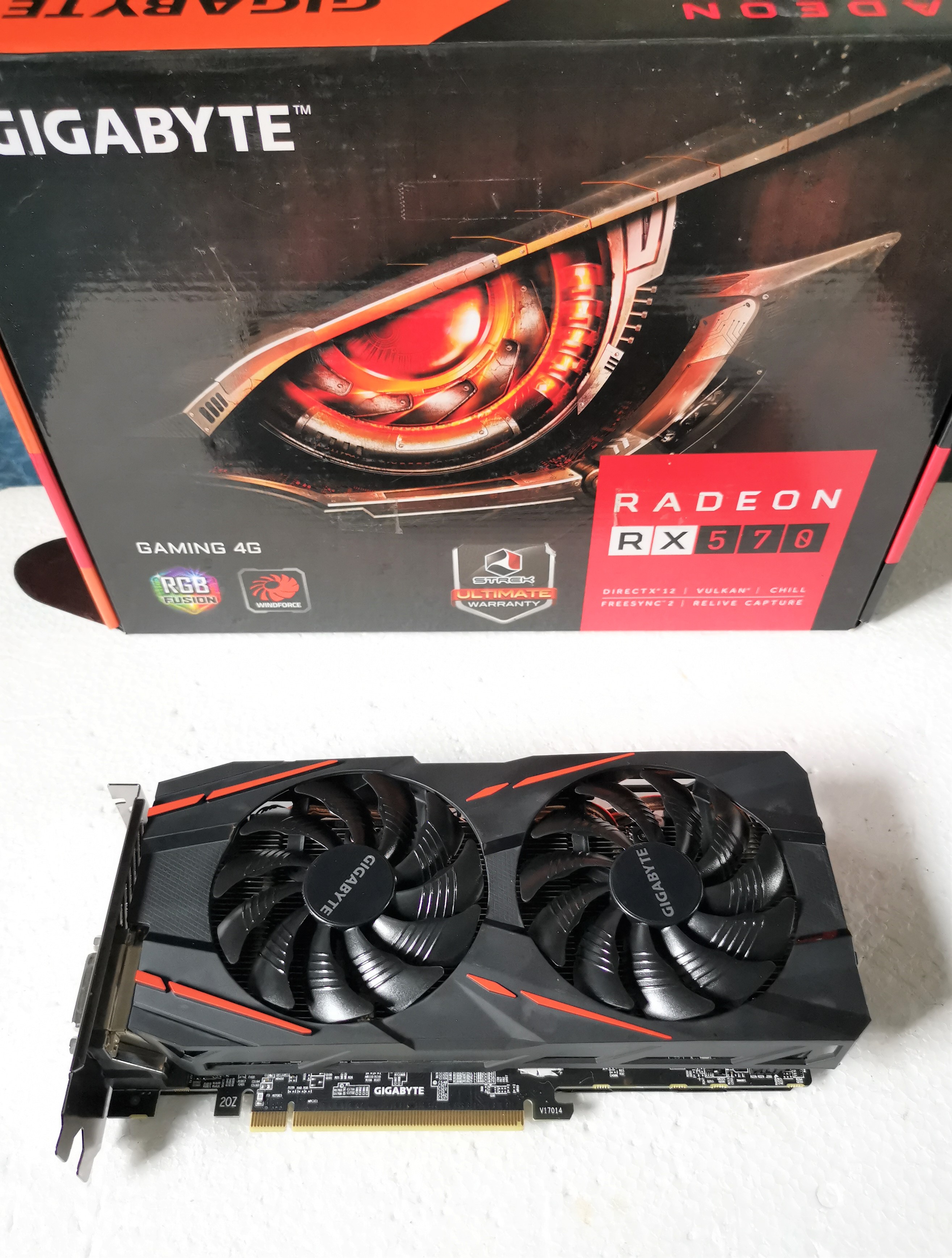 VGA GIGABYTE RX570 GAMING 4G