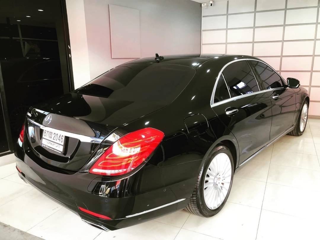 Mercedes Benz S500e V6 3.0 Exclusive Plug-in Hybrid เบรคฟ้า ปี 2017