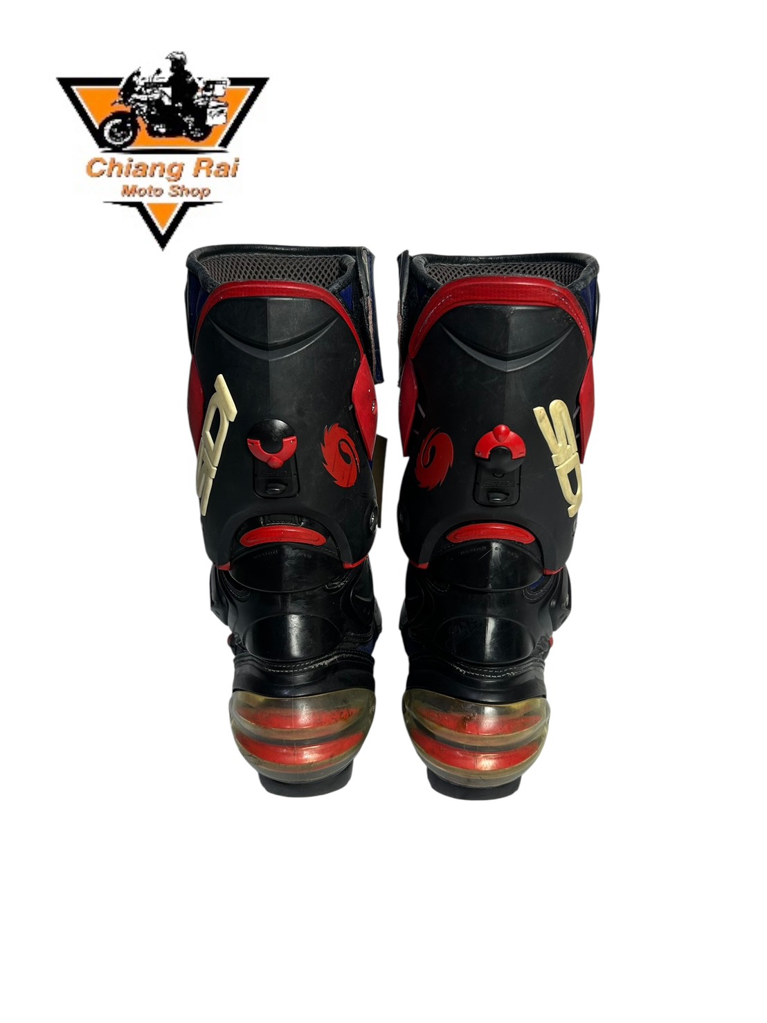 รองเท้าขี่มอเตอร์ไซด์( มือสอง) RCBT-134 Size ขนาดจากป้าย 39:EUR / 6:UK / 24.5:Cm.(SIDI)