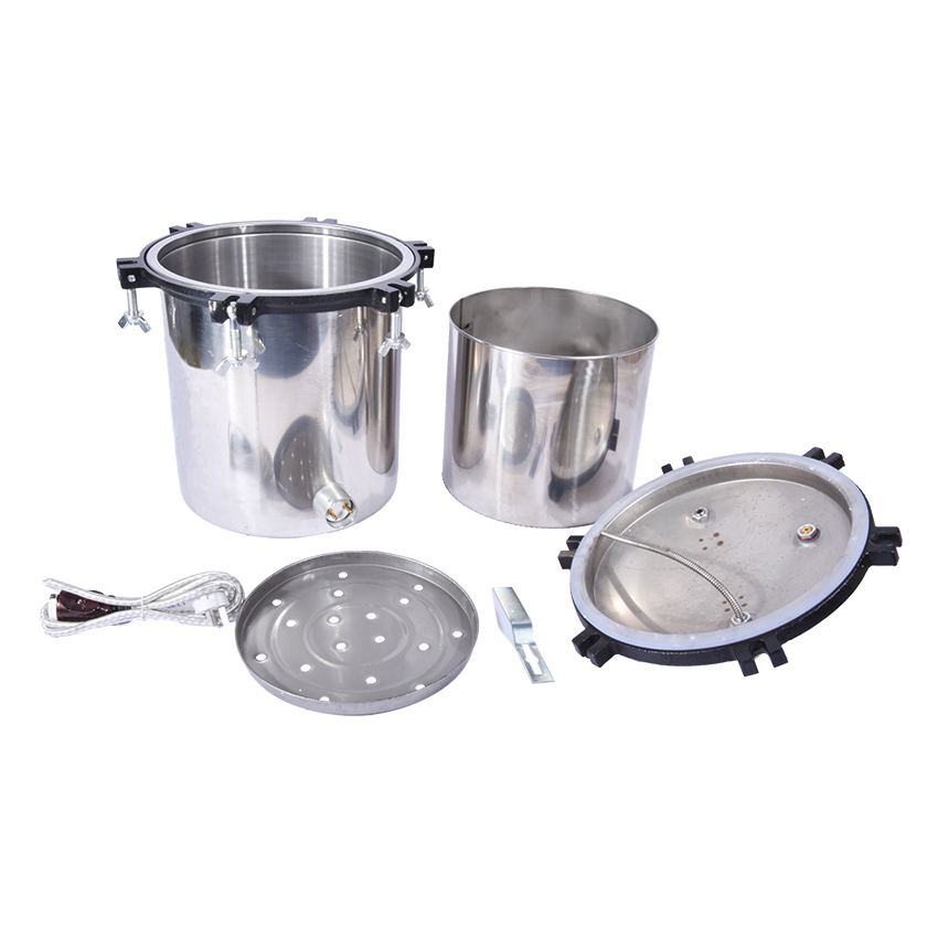 Stainless Steel Autoclave หม้อนึ่งความดันสแตนเลสใช้ไฟฟ้าแบบลูกบิด รุ่น XFS-280B ความจุ 24 ลิตร