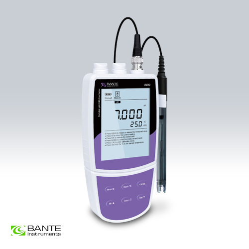 เครื่องวัดค่า ไอออน แบบพกพา (Portable ION Meter) Bante รุ่น 320