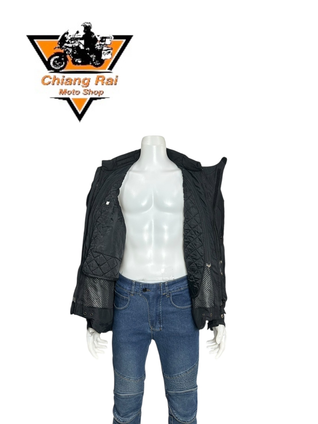 เสื้อขี่มอเตอร์ไซด์( มือสอง) CRTA 754 อก 46" ยาว 27 (L) **Montana**