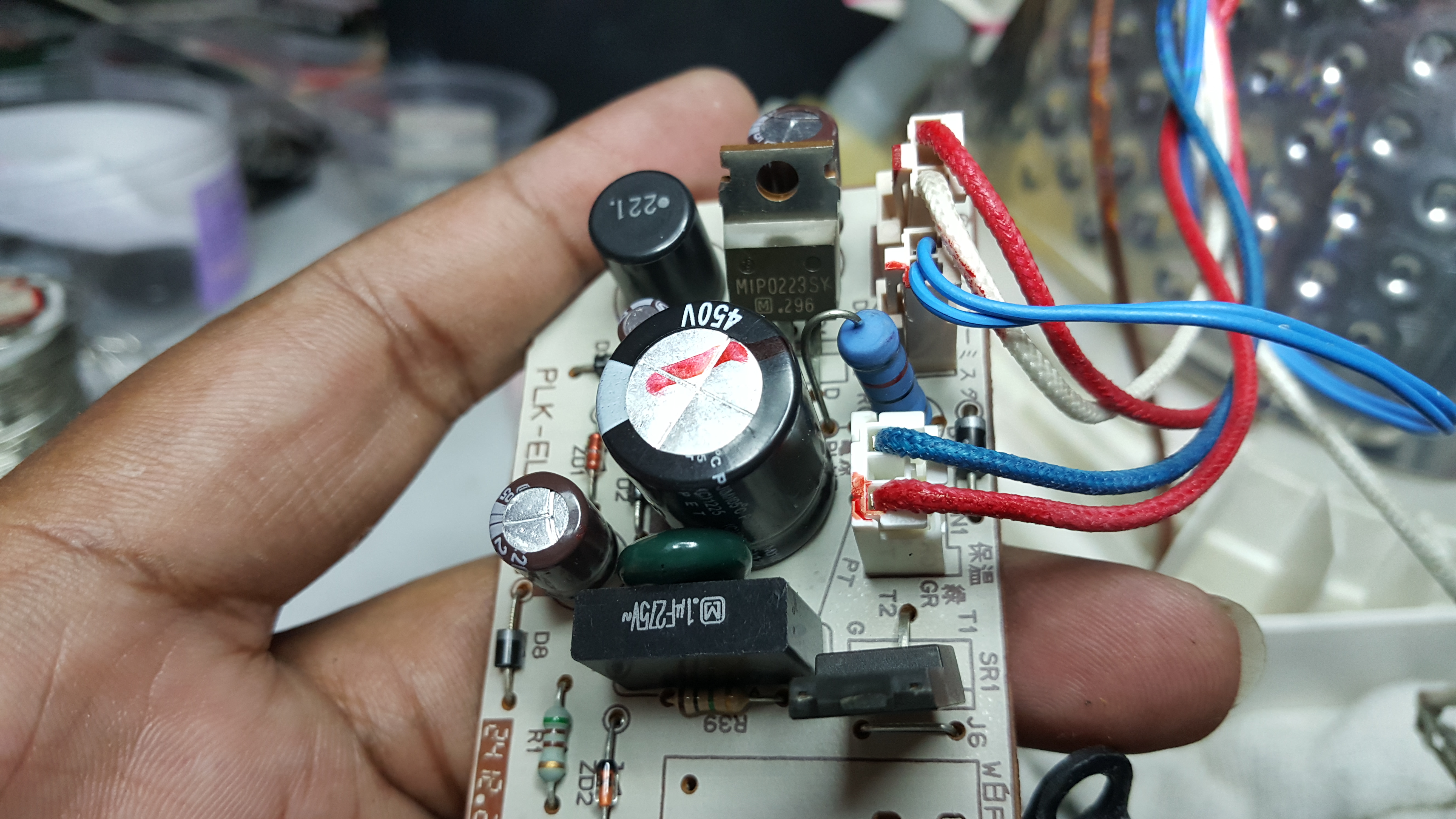 ซ่อมกระติกน้ำร้อน ยี่ห้อ TOSHIBA รุ่น PLK-30VE อาการร้อนช้า