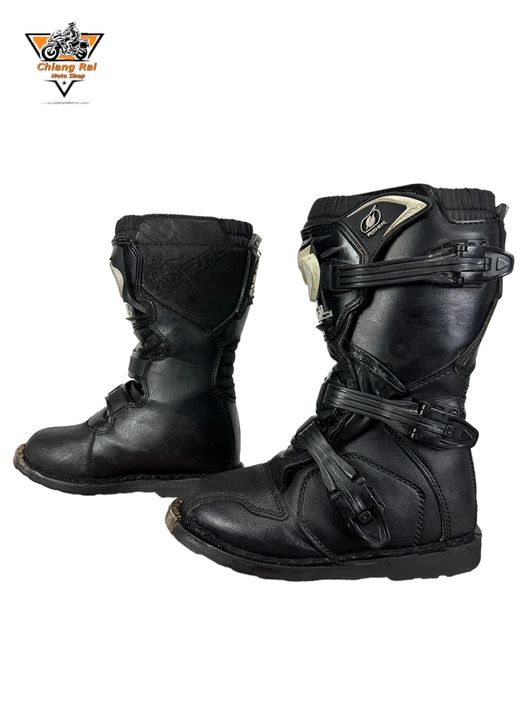 รองเท้าขี่มอเตอร์ไซด์( มือสอง) RCBS-220 Size ขนาดจากป้าย 34:EUR / 1.5:UK / 20:Cm.(ONEAL)