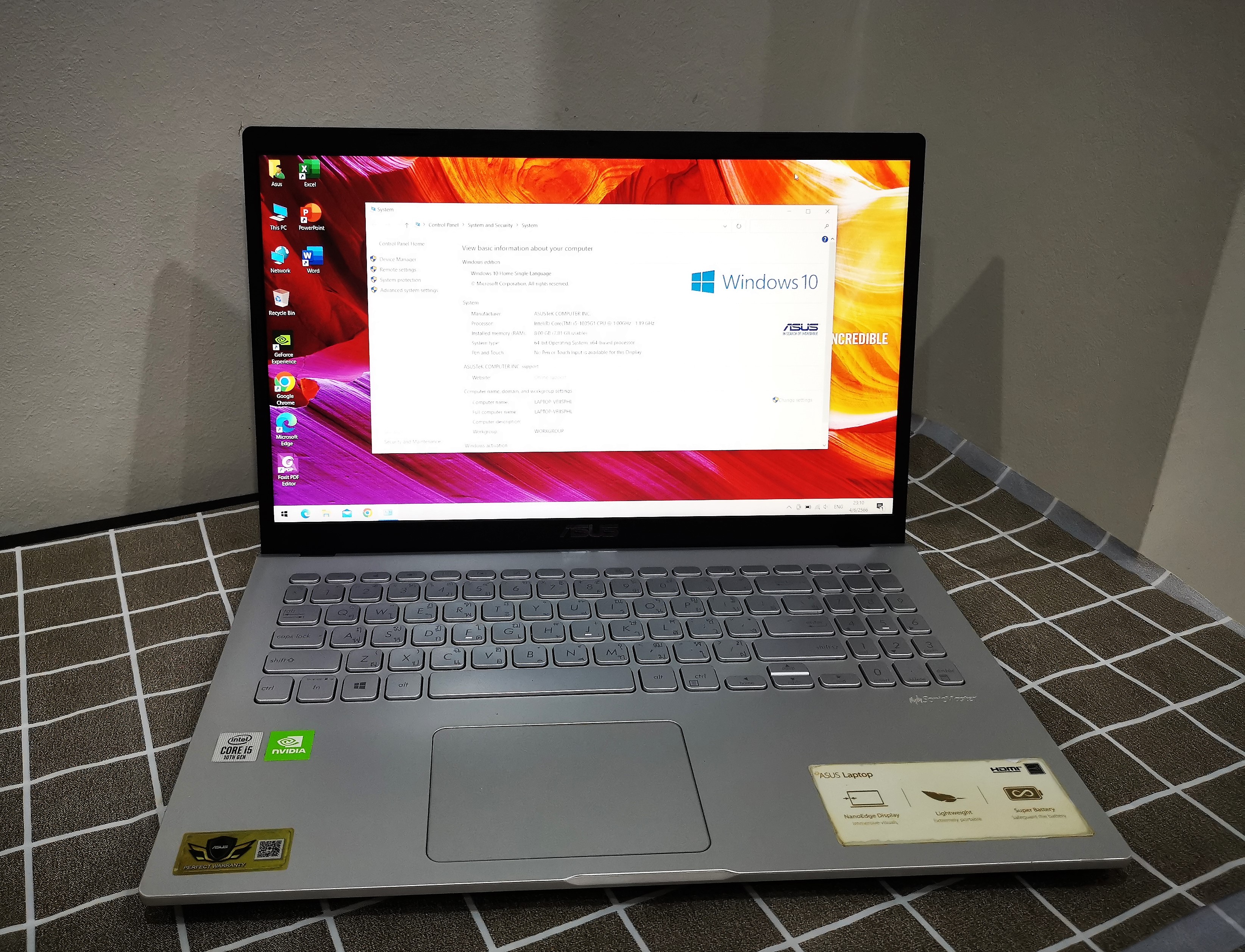 Asus X509JP-EJ107T
