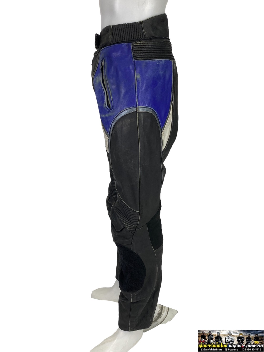 กางเกงขี่มอเตอร์ไซด์ ( มือสอง ) RCTS 016 : เอว 36" ยาว 27" FRANK THOMAS