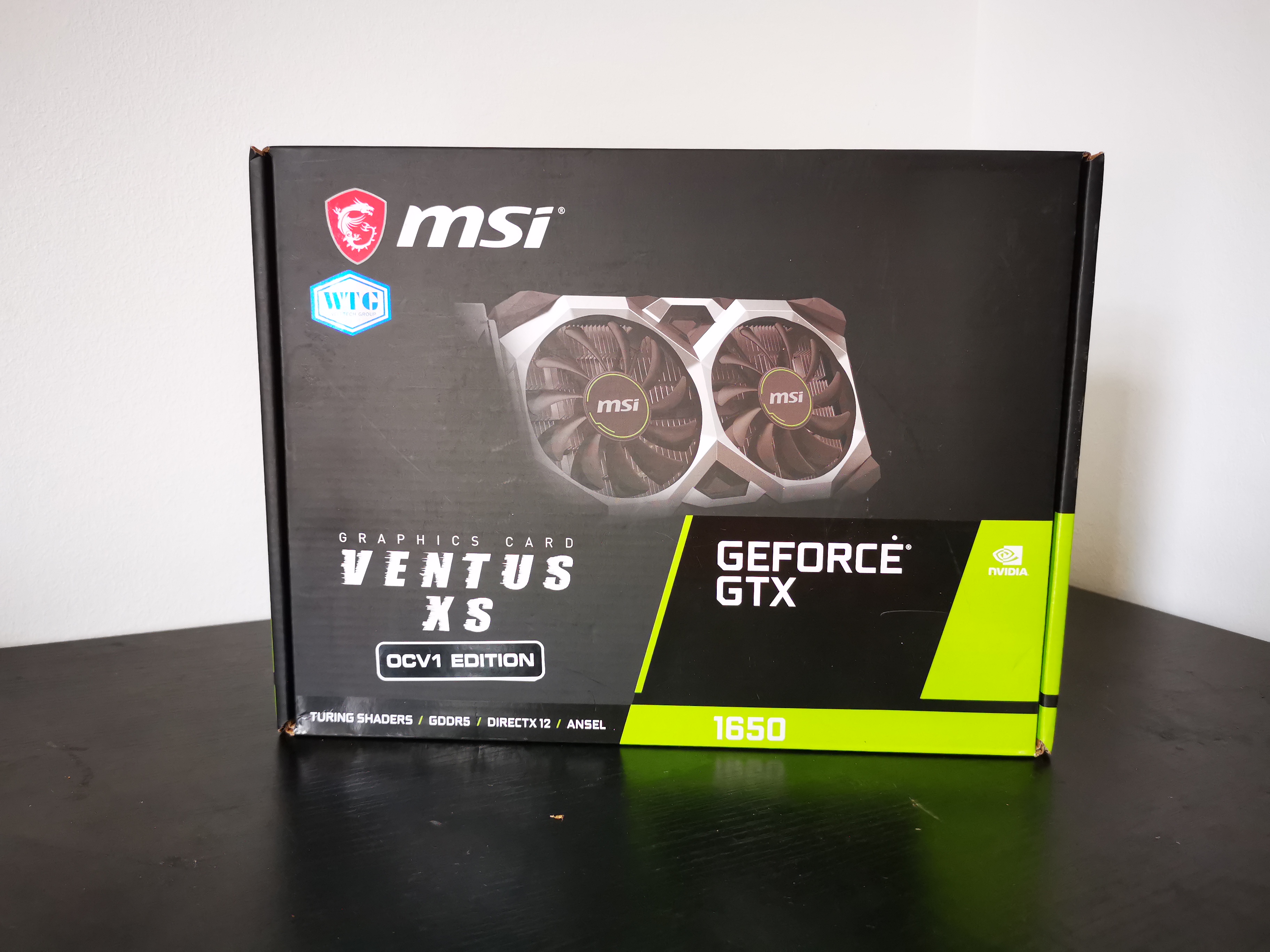 MSI VENTUS XS GTX1650 4G OC V1 GDDR5