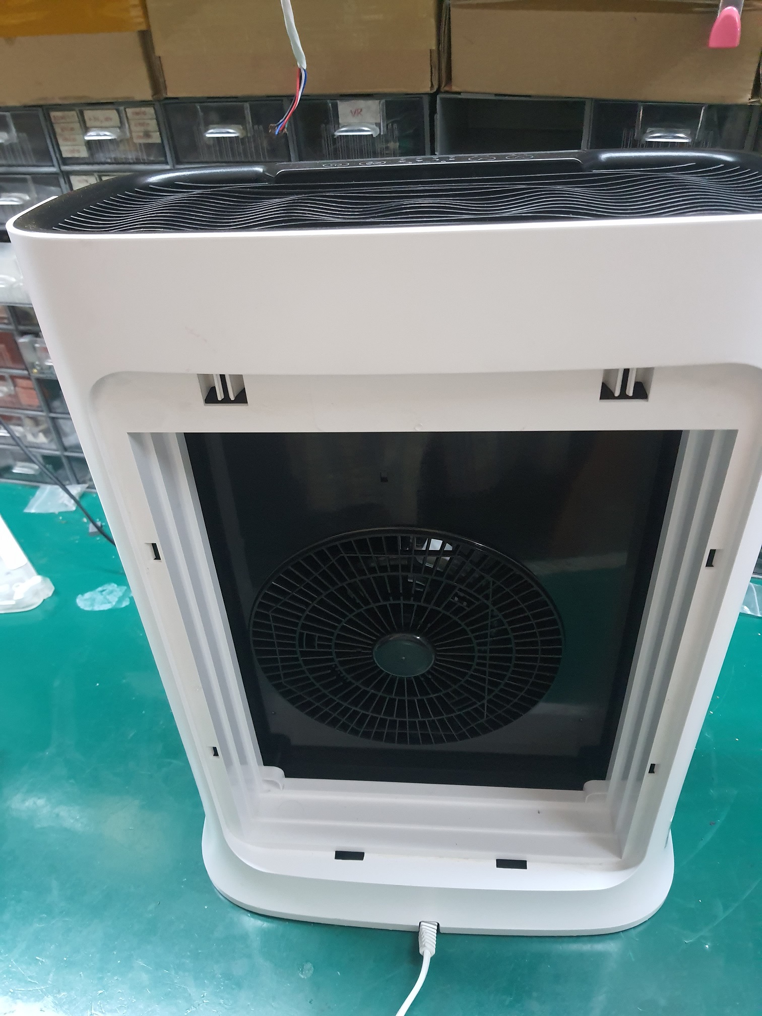 ซ่อมเครื่องฟอกอากาศ ยี่ห้อ TEFAL รุ่น PT3030 อาการควบคุมการทำงานไม่ได้