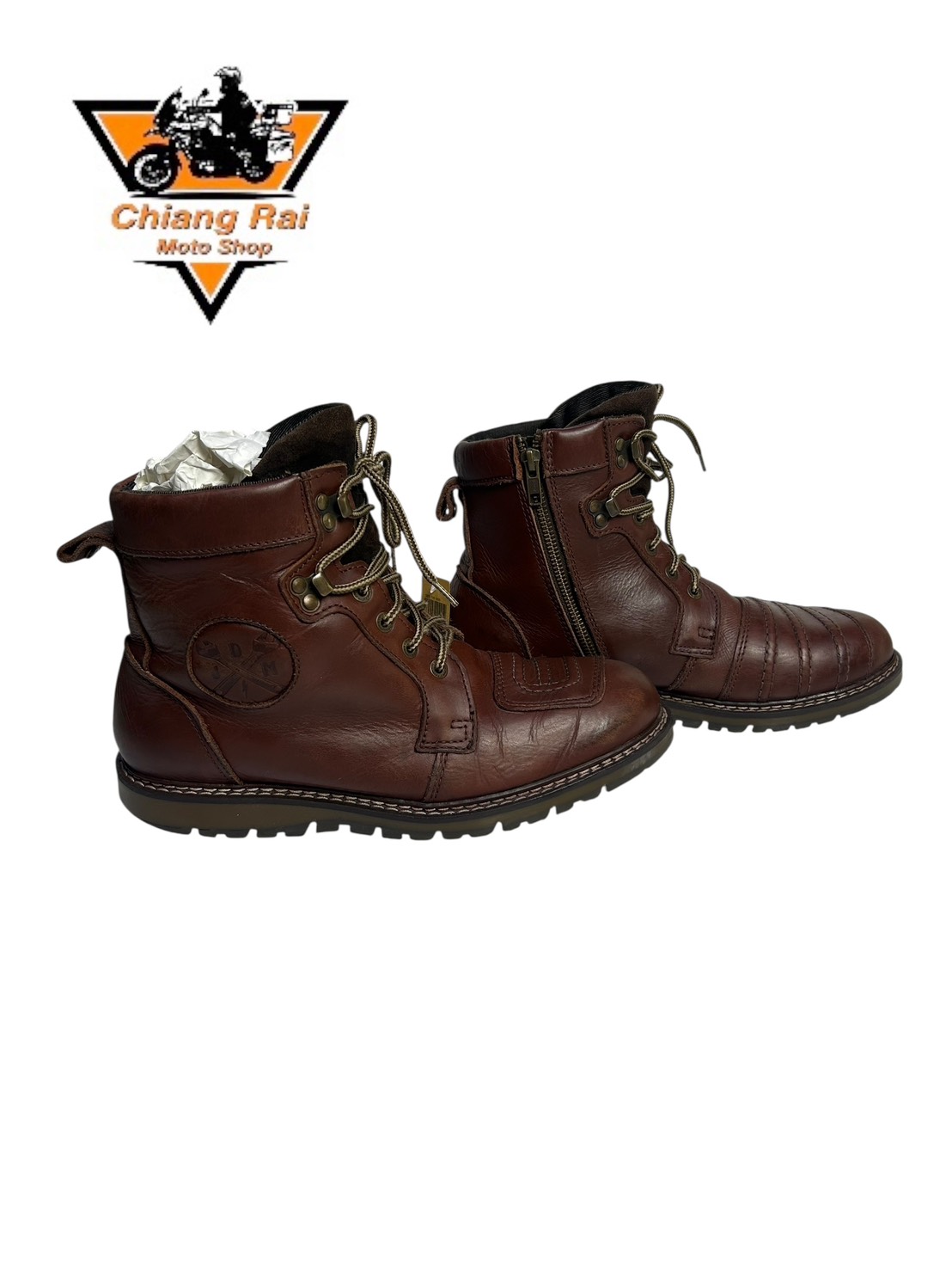 รองเท้าขี่มอเตอร์ไซด์( มือสอง) RCBT-117 Size ขนาดจากป้าย 42:EUR / 8:UK / 26.5:Cm.(JDM)