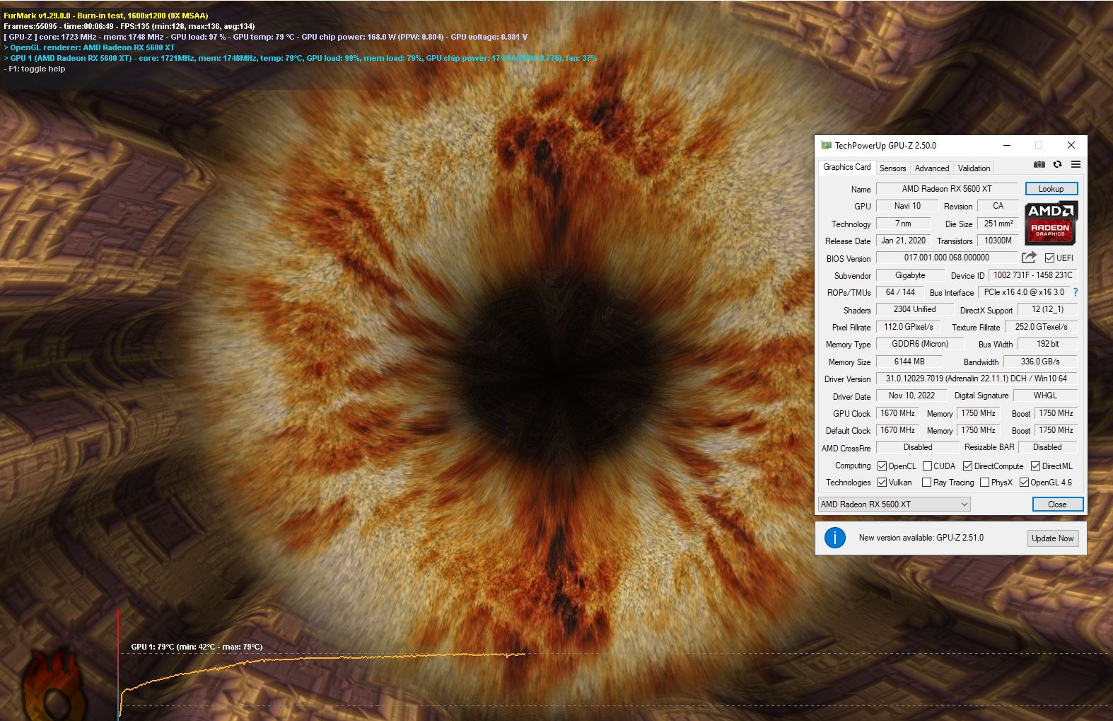 Gigabyte RX 5600 XT 6G GDDR6