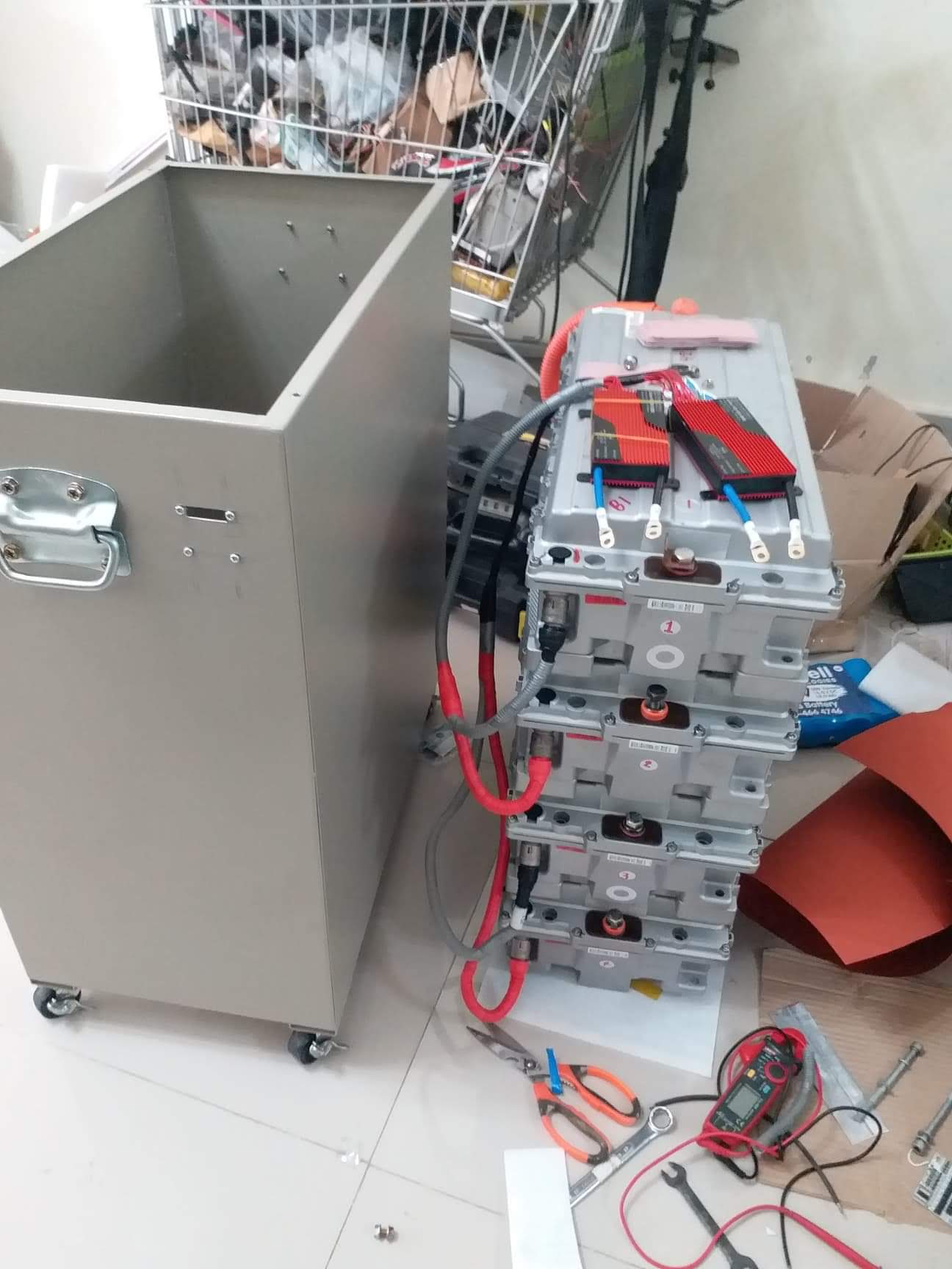 แบตเตอรี่ลิเทียม 48v 200Ah Microvast 48v 200Ah แบตโซล่าเซลล์ สำรองไฟ 10000cycle โฟล์คลิฟไฟฟ้า