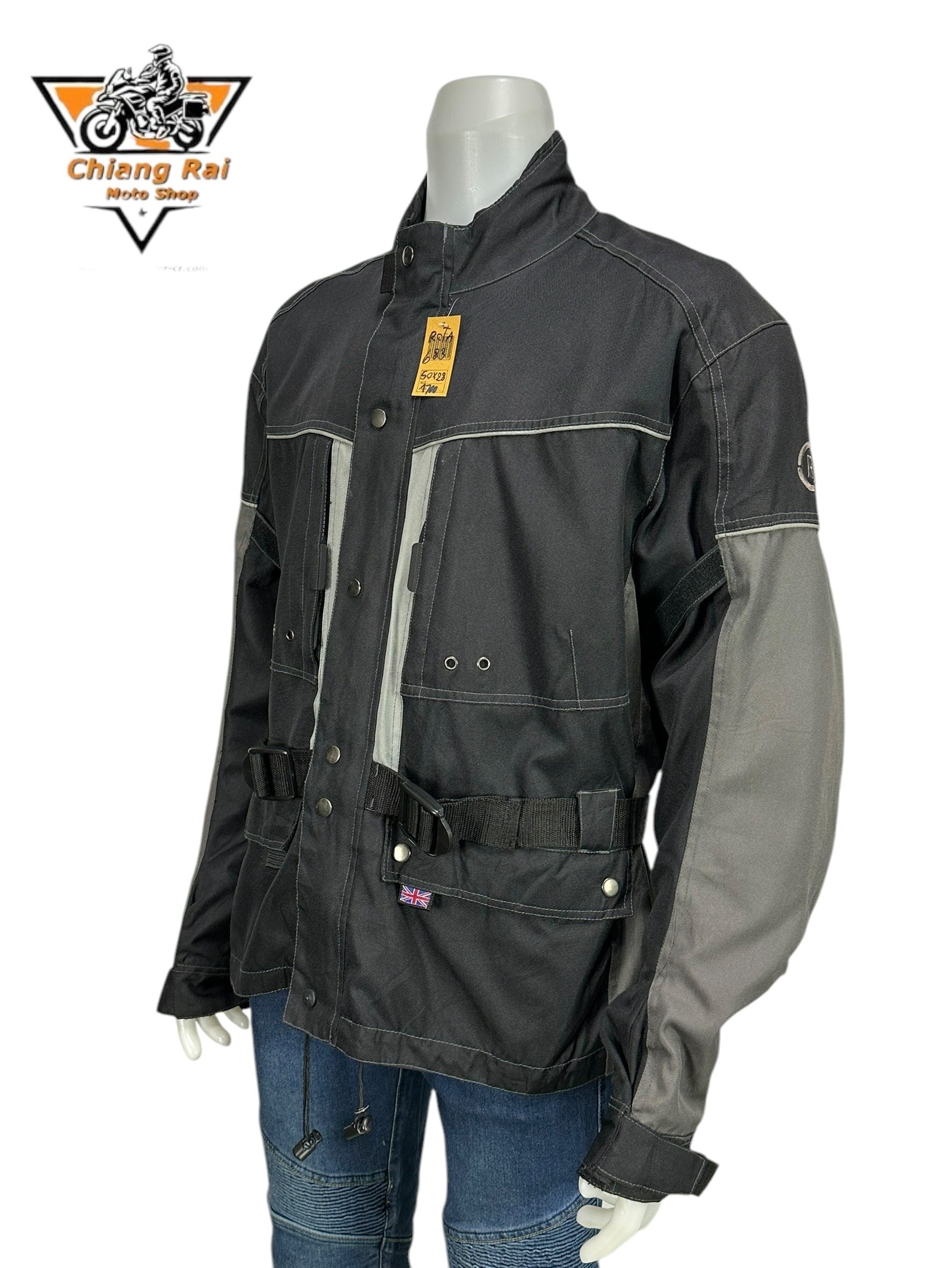 เสื้อขี่มอเตอร์ไซด์( มือสอง) RCTA 683 อก 50" ยาว 28"(XL) **Reward**