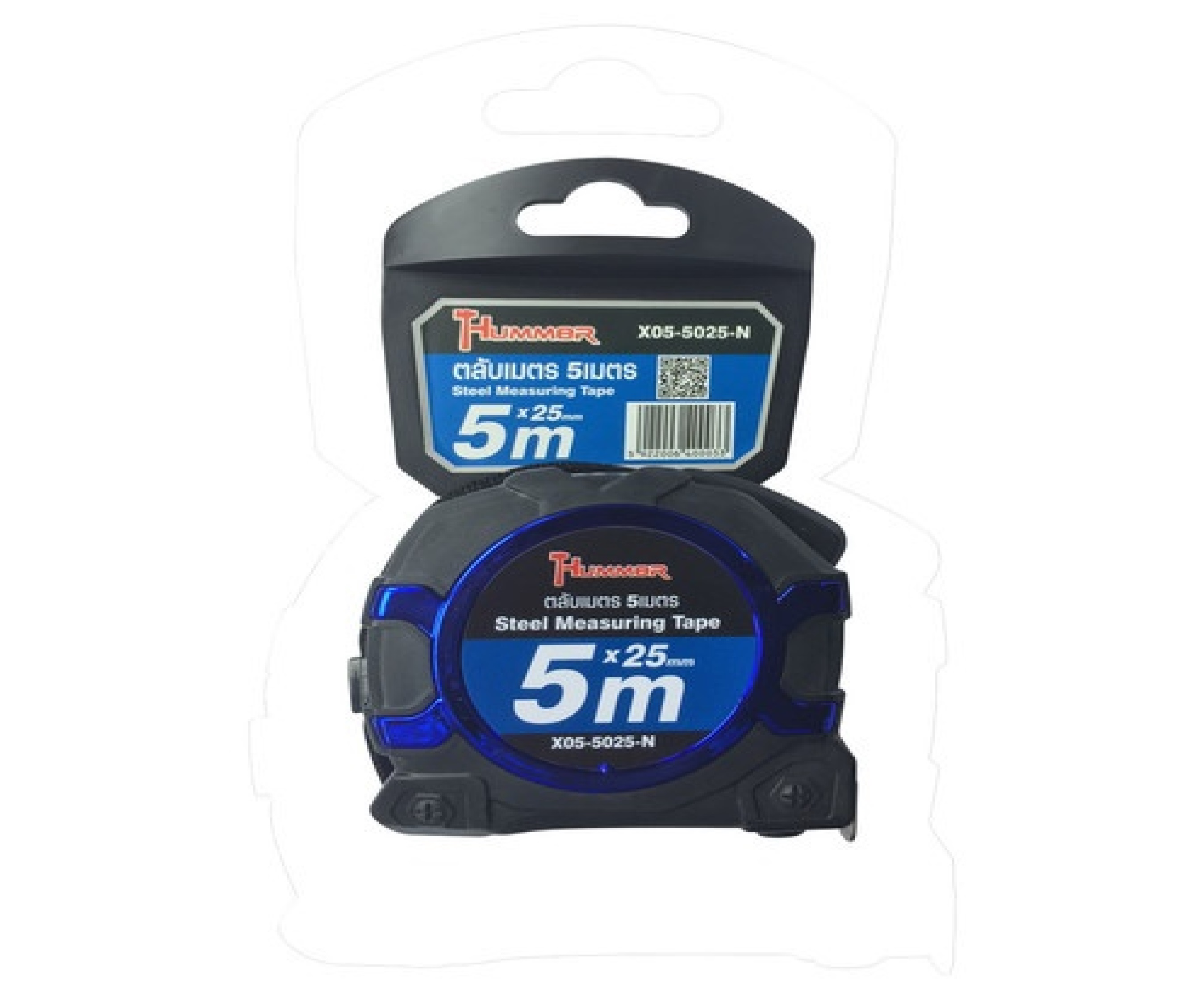 HUMMER ตลับเมตร 5เมตร รุ่น X05-5025-N